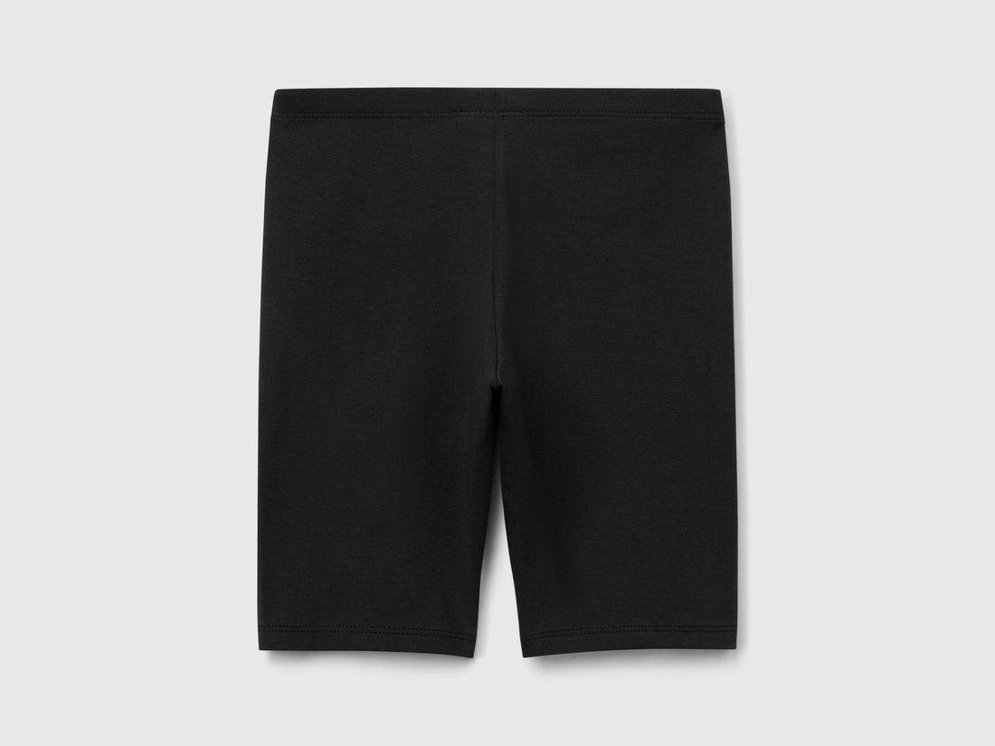 Beneton_Short Leggings in Stretch Cotton_3MT1C901D_100_02