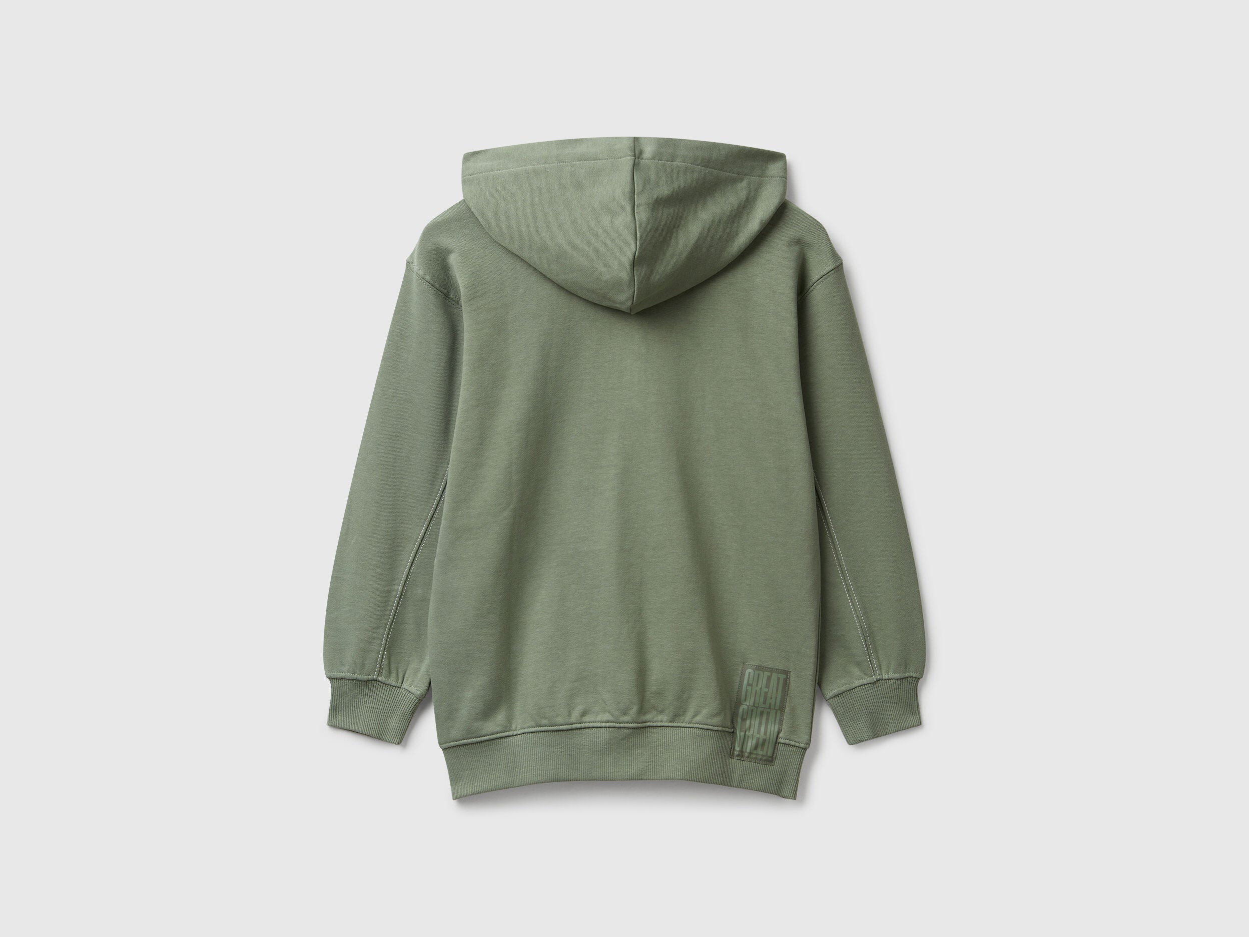 Benetton_Military Green_Oversized Zip-Up Sweatshirt_3NBMC505H_075_03