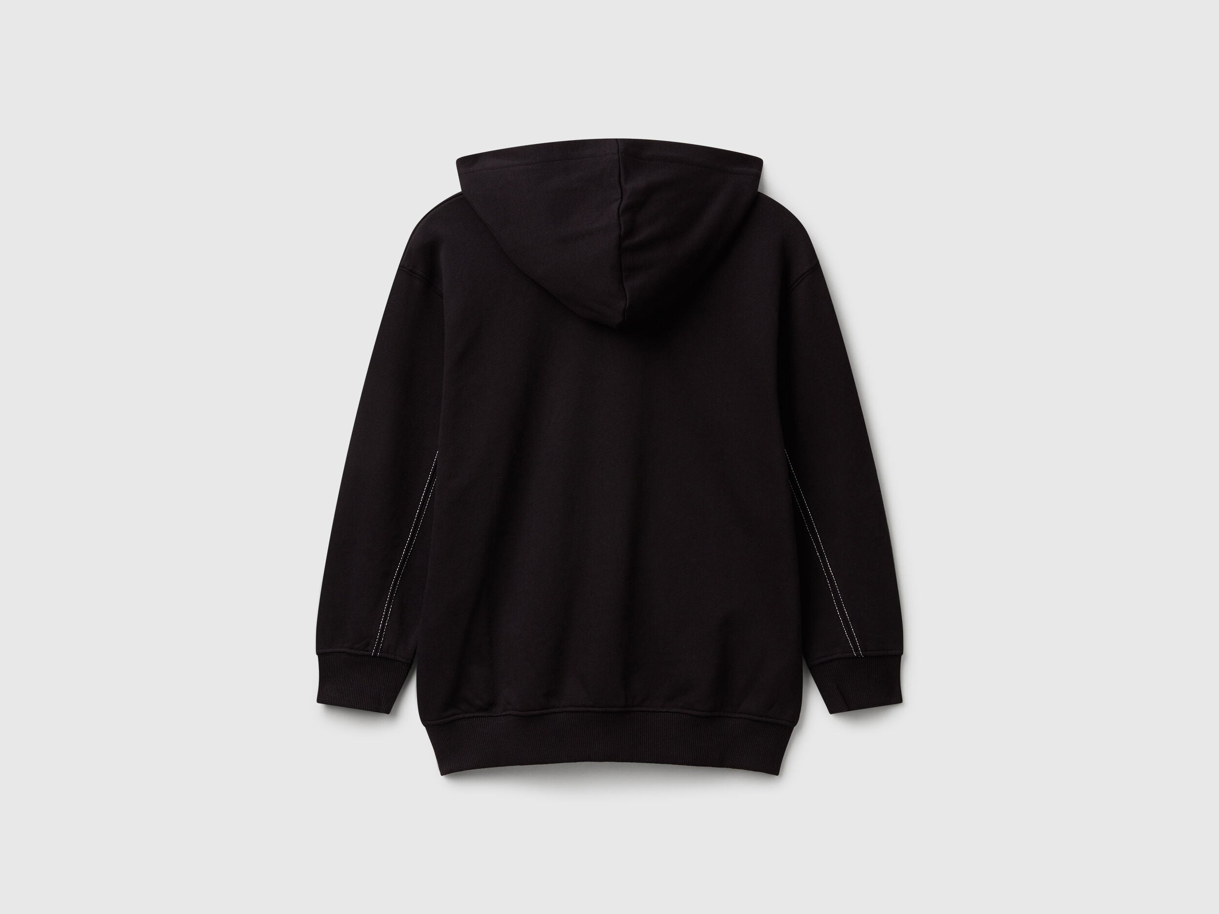 Benetton_Black_Oversized Zip-Up Sweatshirt_3NBMC505H_100_02