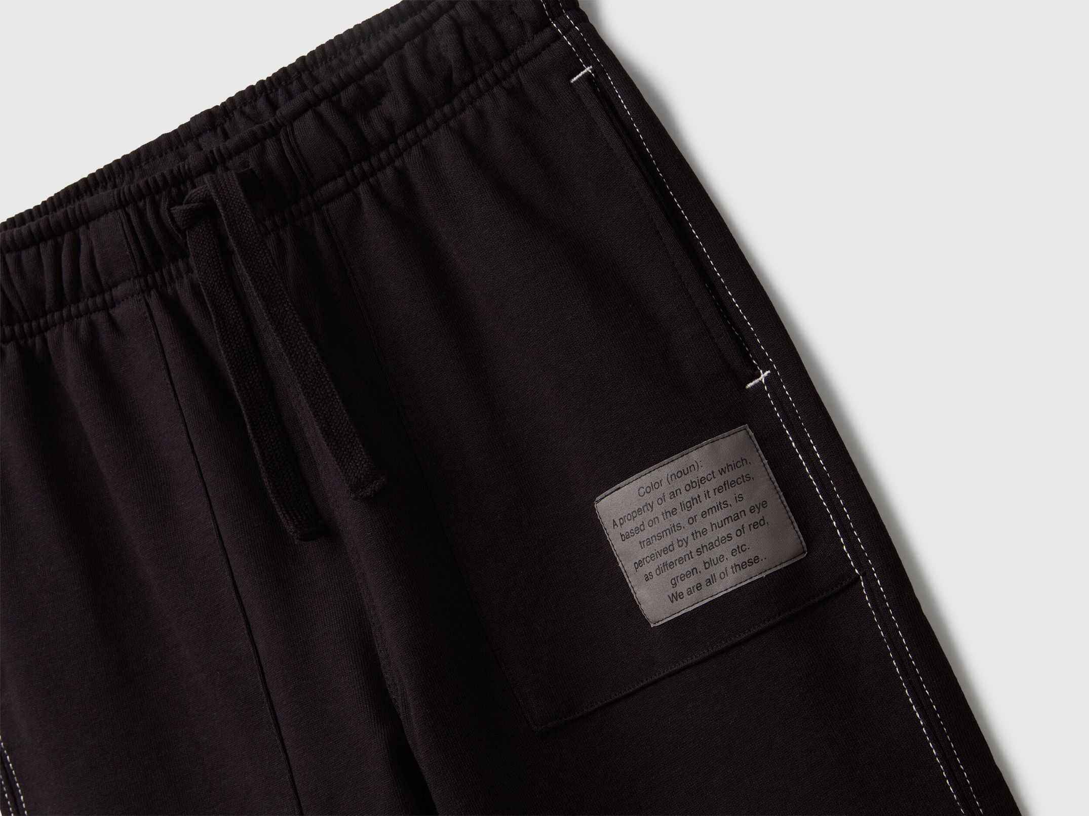 Benetton_Black_Pure Cotton Joggers_3NBMCF06N_100_03