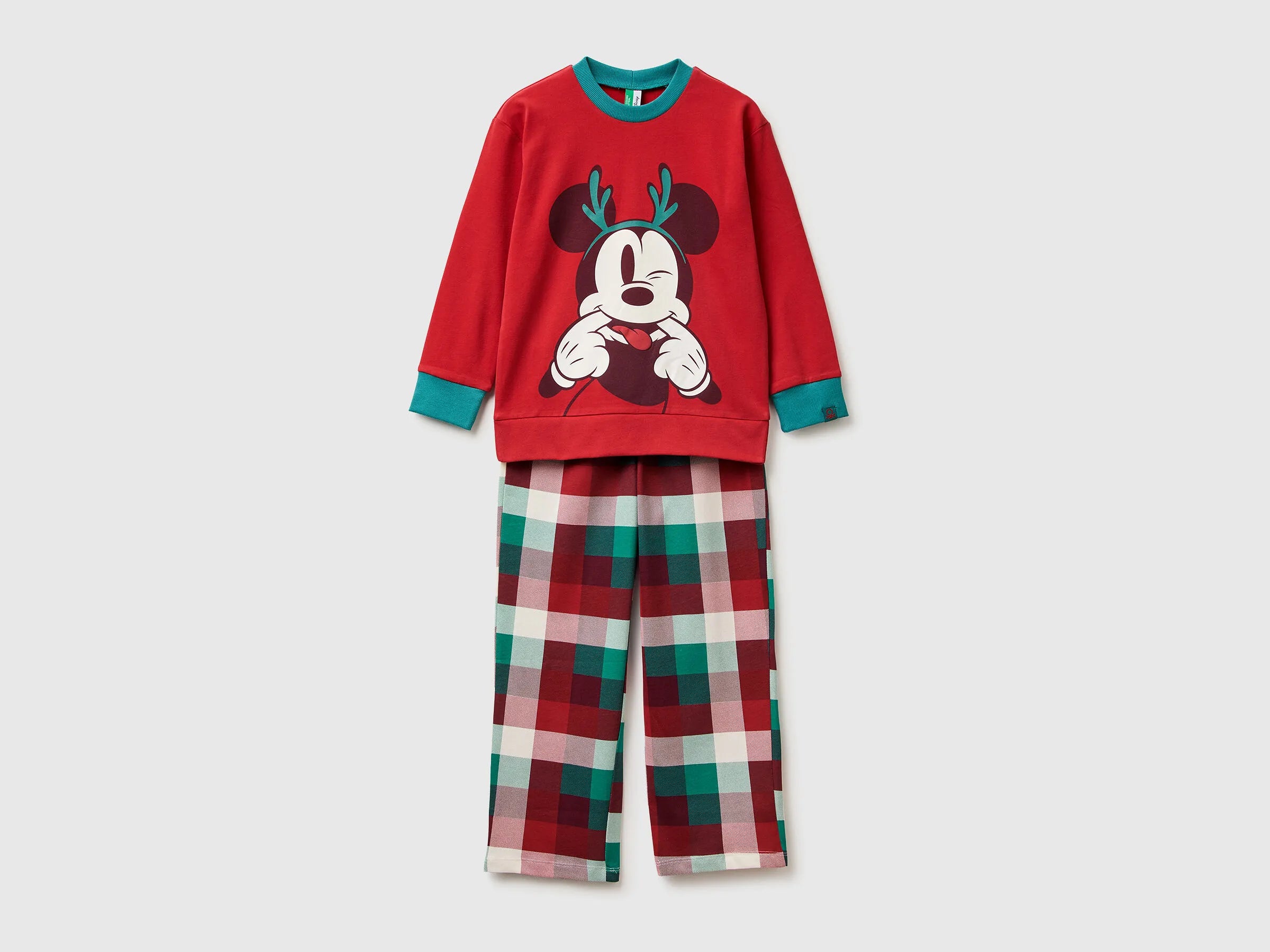 Benetton_Red_Mickey Mouse ©Disney Christmas Pyjamas_3P050P09K_2Z4_01