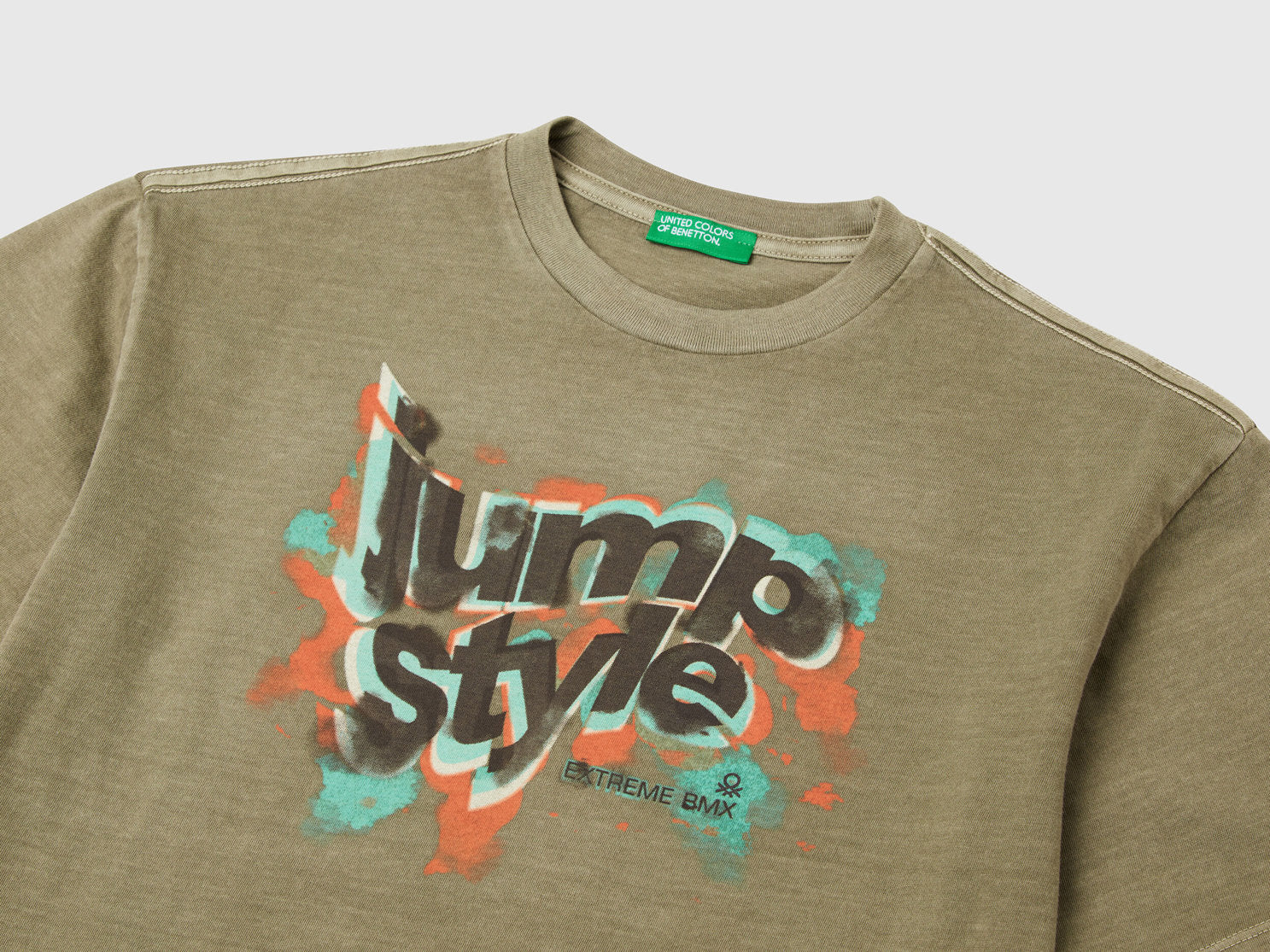 Benetton_T-Shirt with Print on Front and Back_3PCMC10N7_86K_03