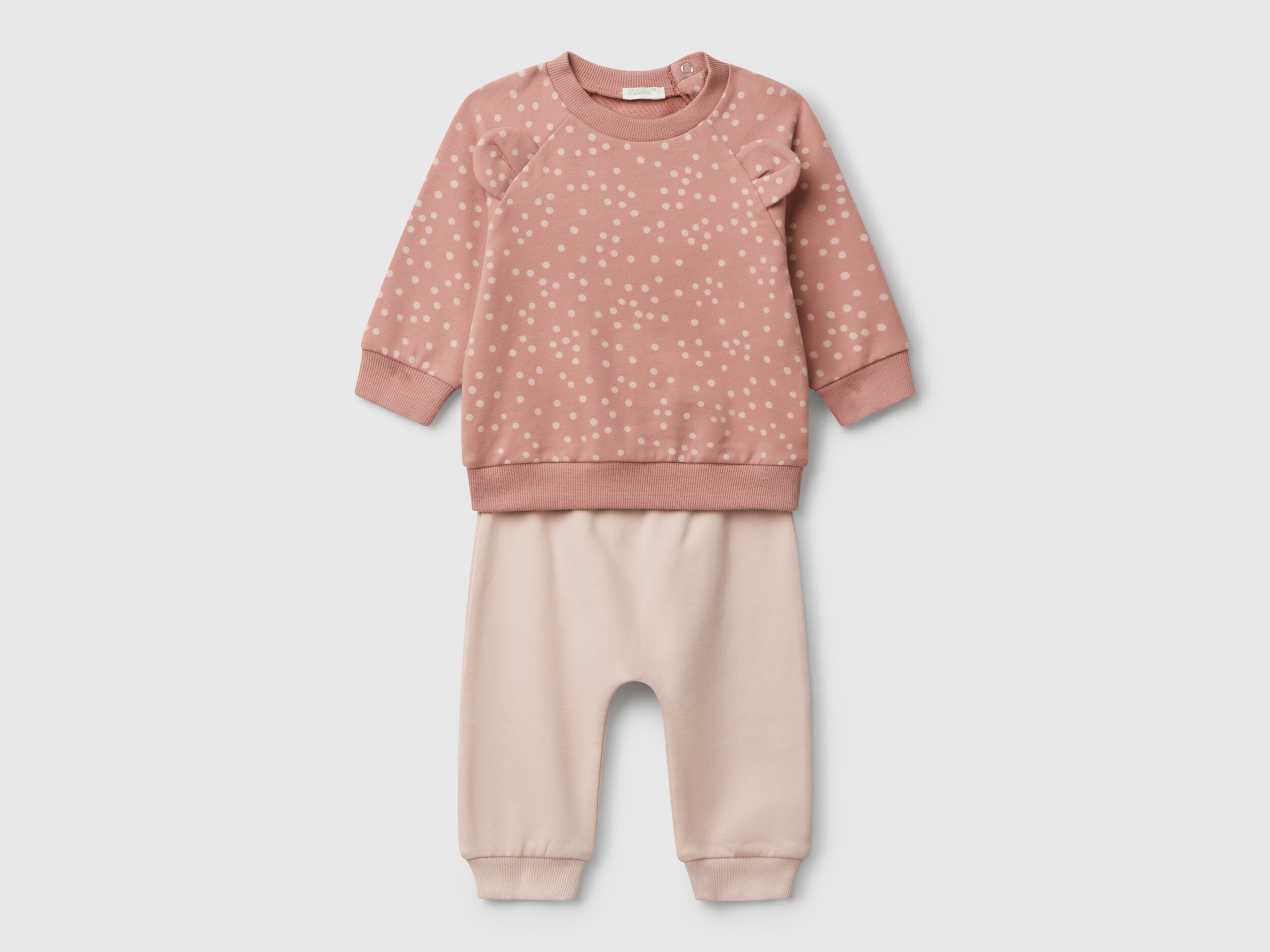 Benetton_Pink_Sweat Set with Print_3QGXAK01B_60V_01