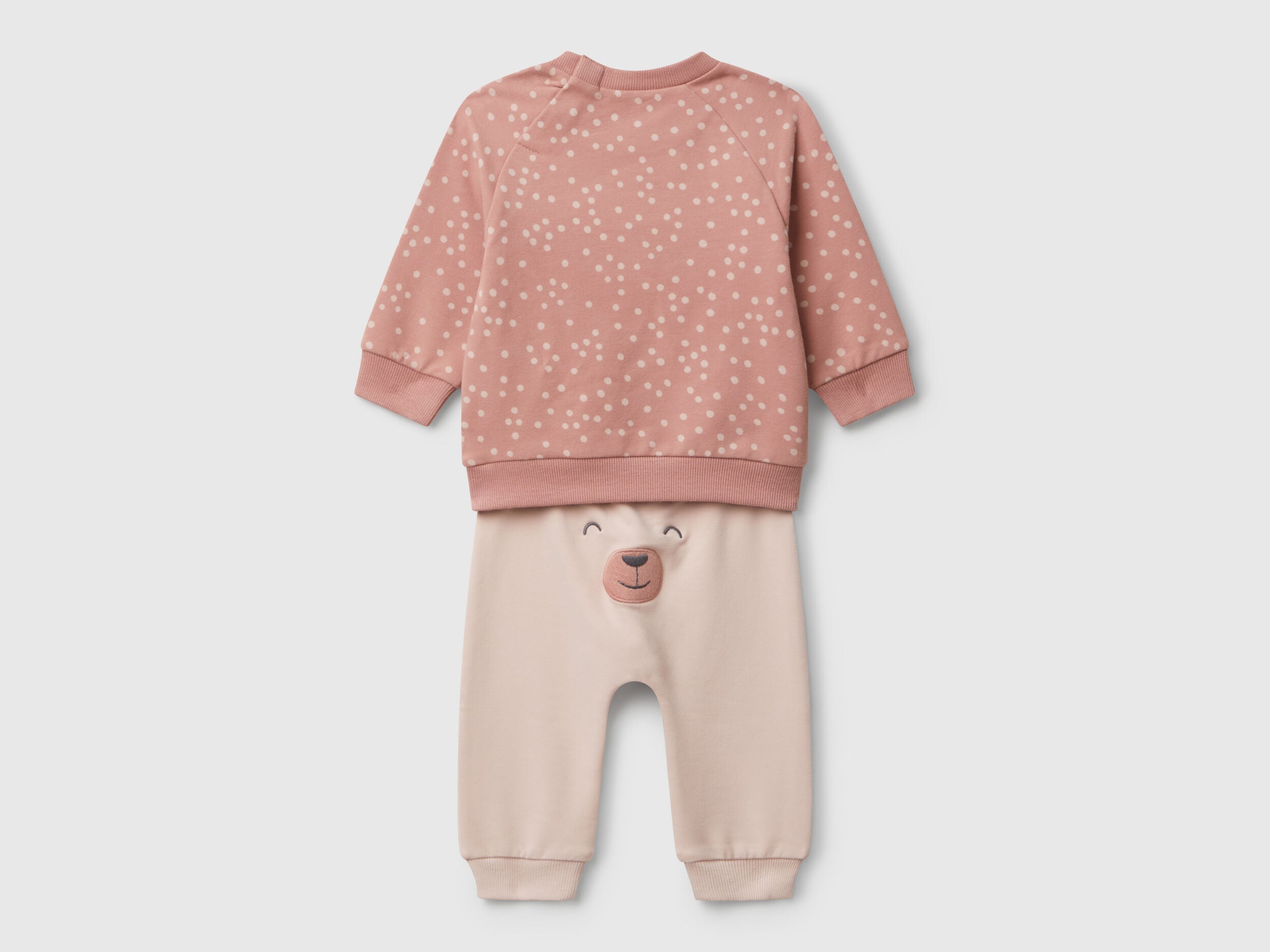 Benetton_Pink_Sweat Set with Print_3QGXAK01B_60V_02