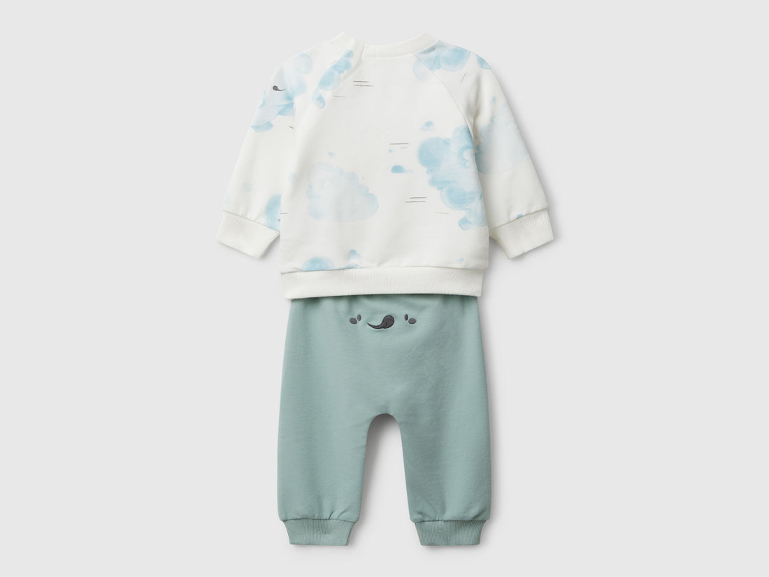 Benetton_Sky Blue_Sweat Set with Print_3QGXAK01B_64K_02