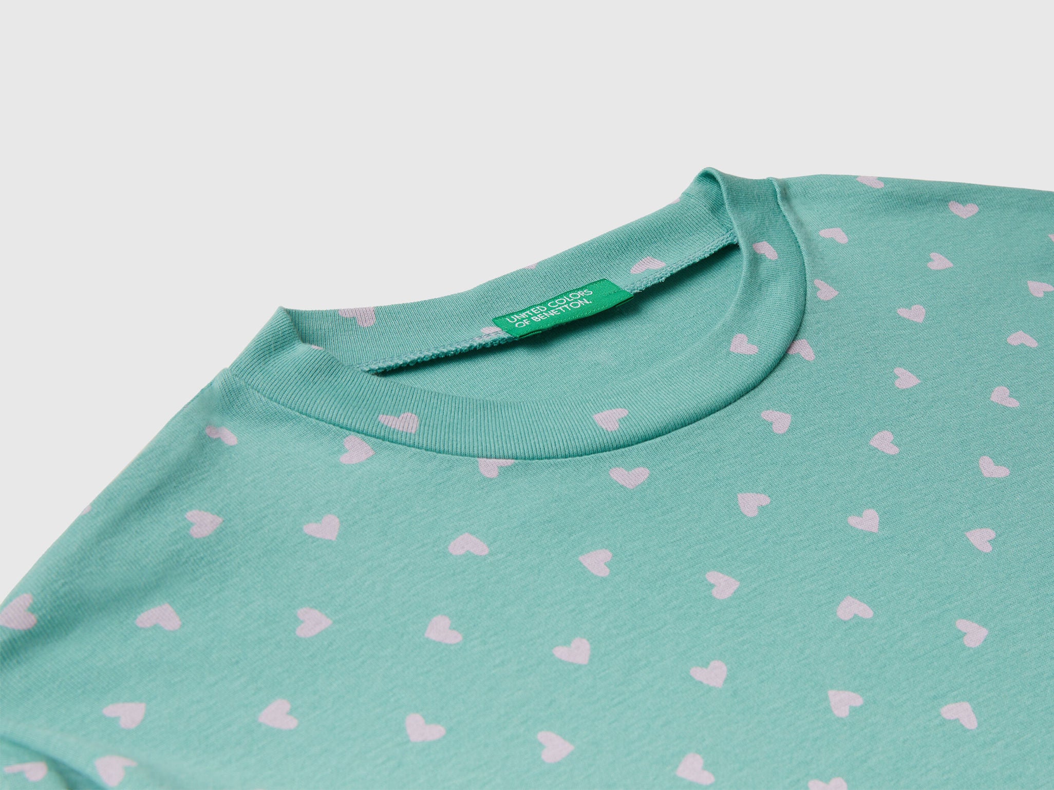 Benetton_Aqua_Pyjamas with Heart Print _3TGJ0P094_61R_03