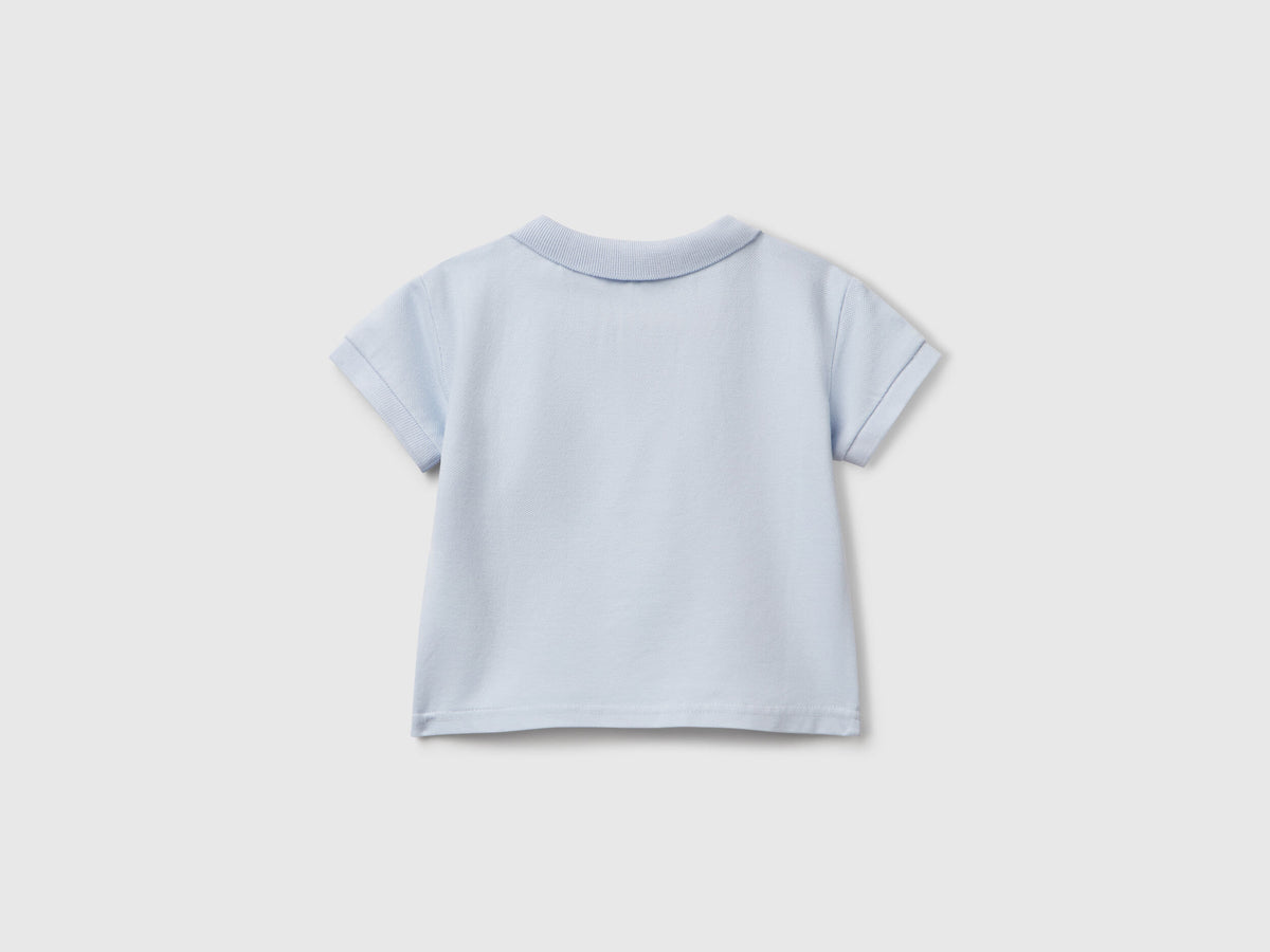 Benetton_Short Sleeve Polo Shirt_3WG9A3007_081_02