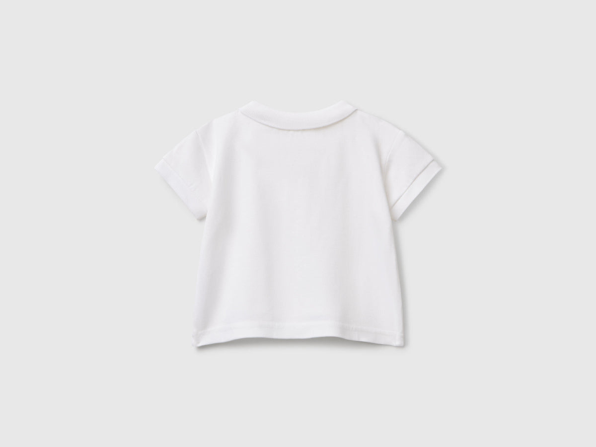 Benetton_Short Sleeve Polo Shirt_3WG9A3007_101_02