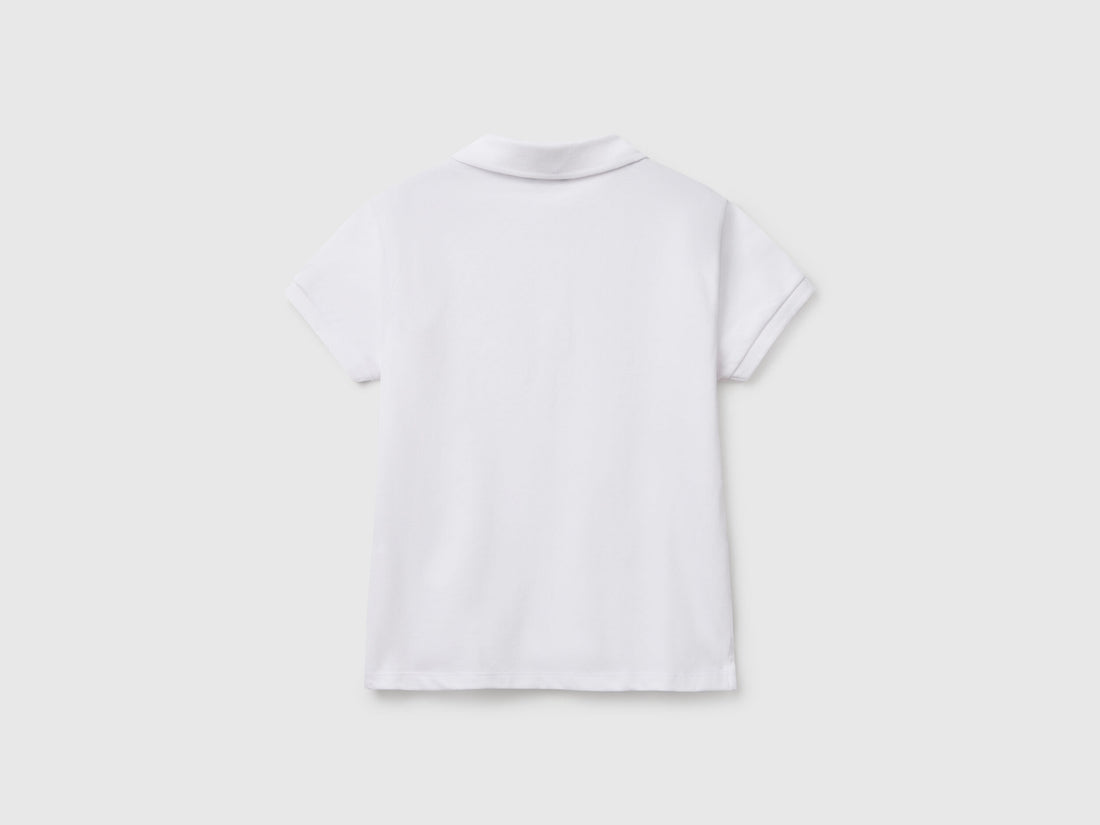 Beneton_Short Sleeve Polo in Cotton _3WG9C300O_101_02