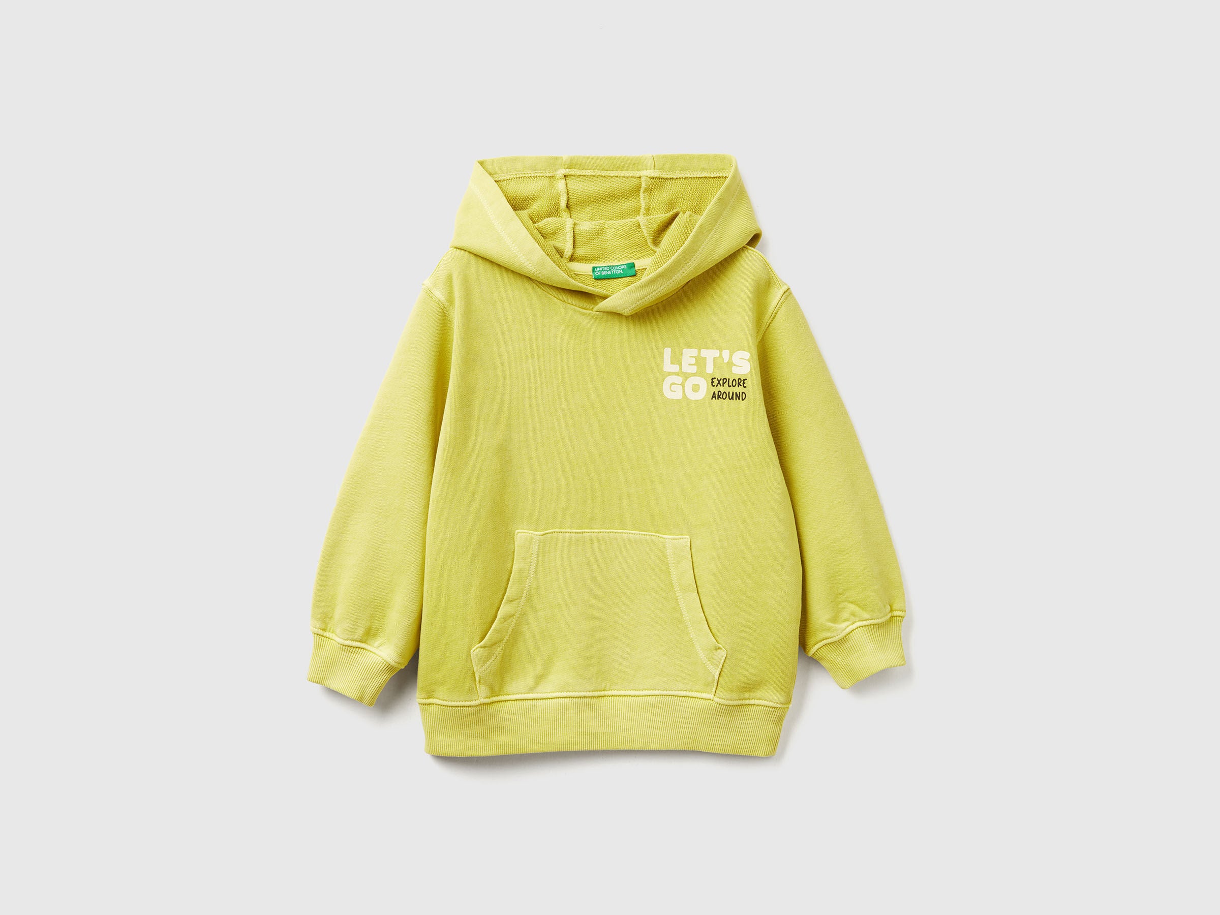 Benetton_Olive Green_Sweatshirt with Print_3WITG2015_6Y6_01