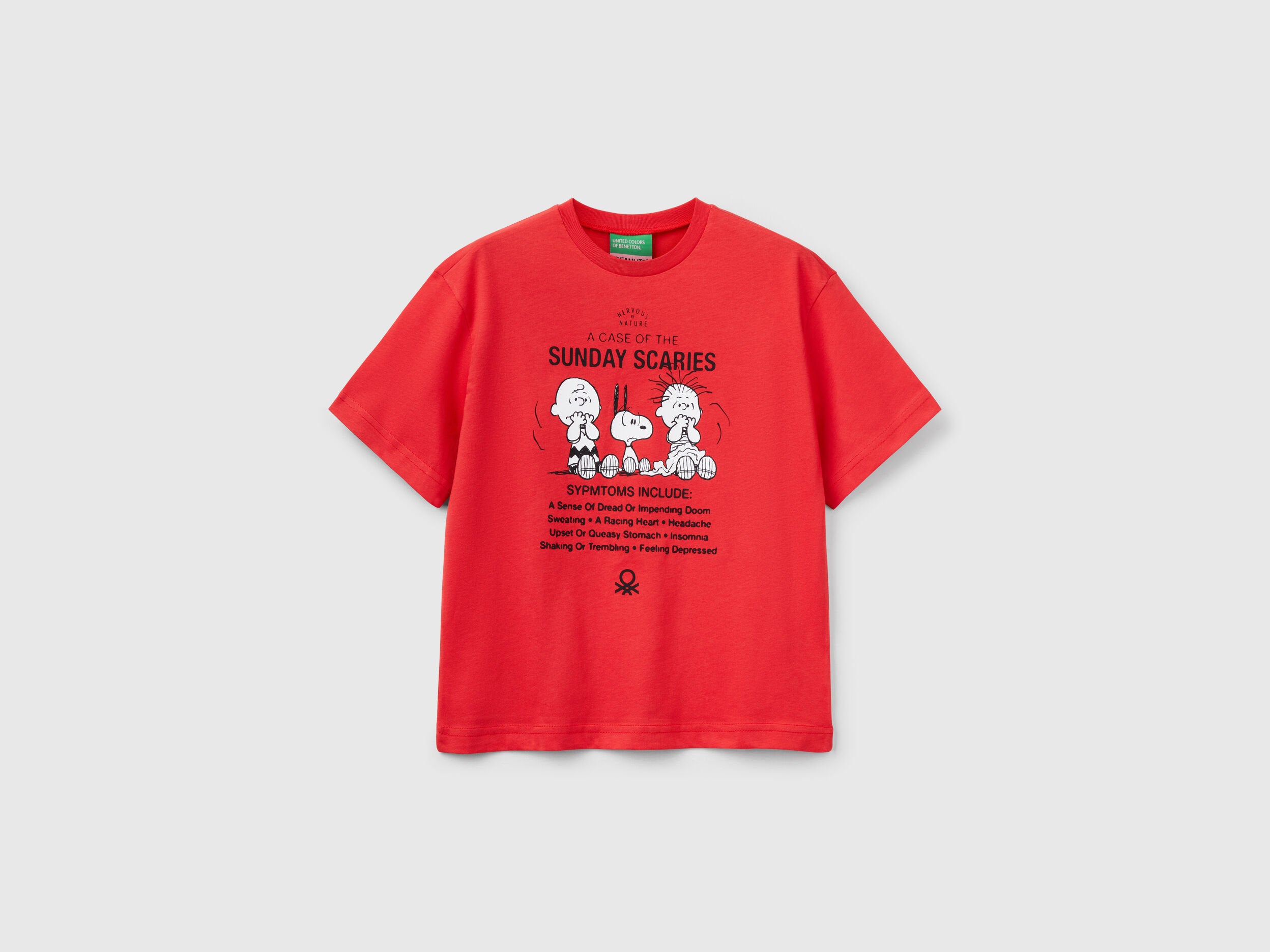 Benetton_Short Sleeve Snoopy ©Peanuts T-Shirt_3X1SC10NI_19Q_01