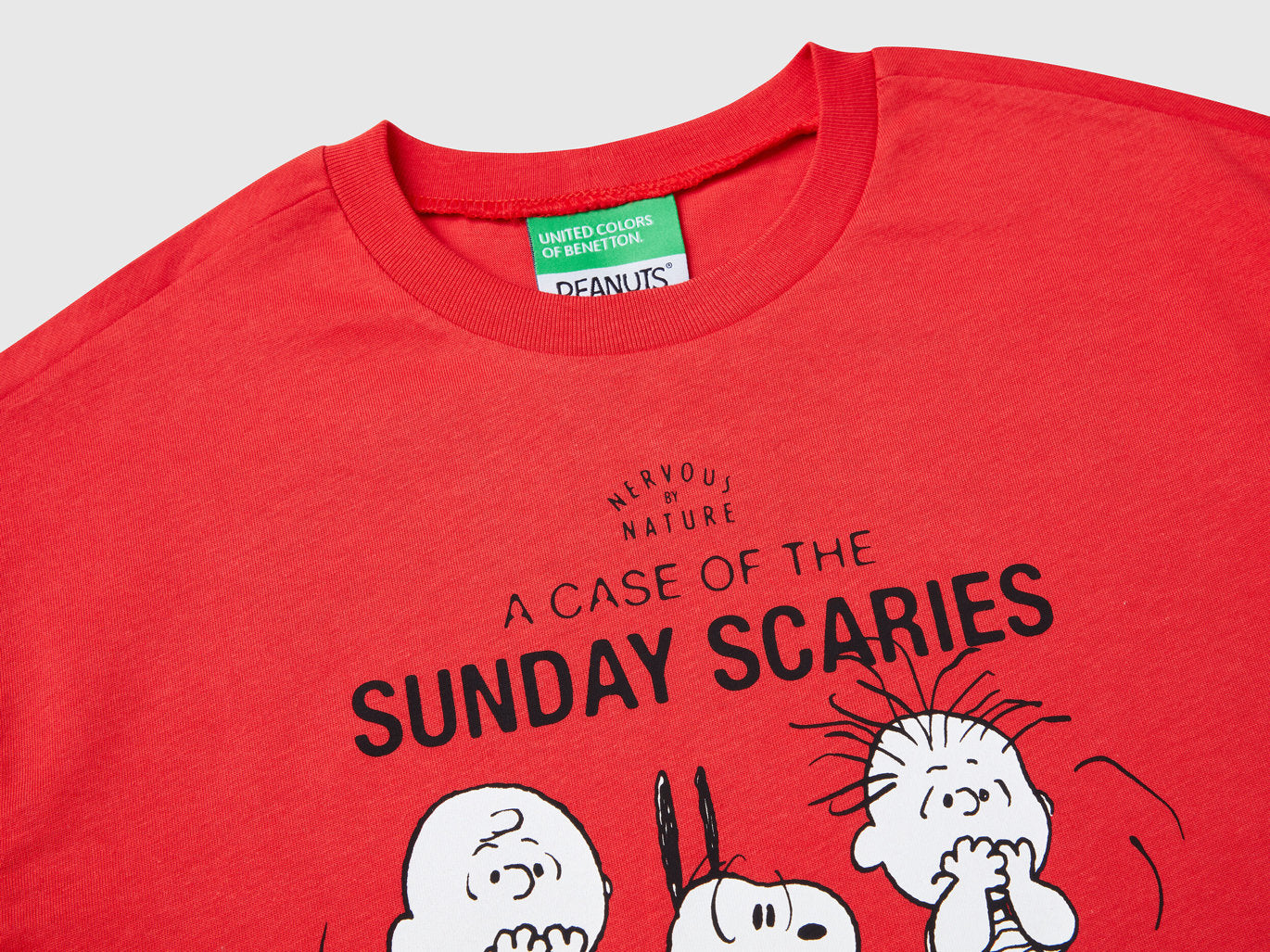 Benetton_Short Sleeve Snoopy ©Peanuts T-Shirt_3X1SC10NI_19Q_03