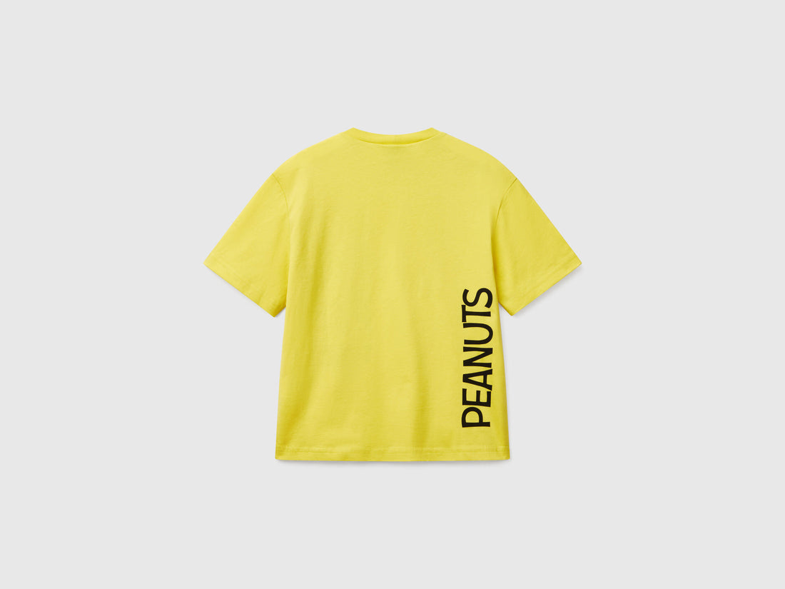 Benetton_Short Sleeve Snoopy ©Peanuts T-Shirt_3X1SC10NI_1T1_02