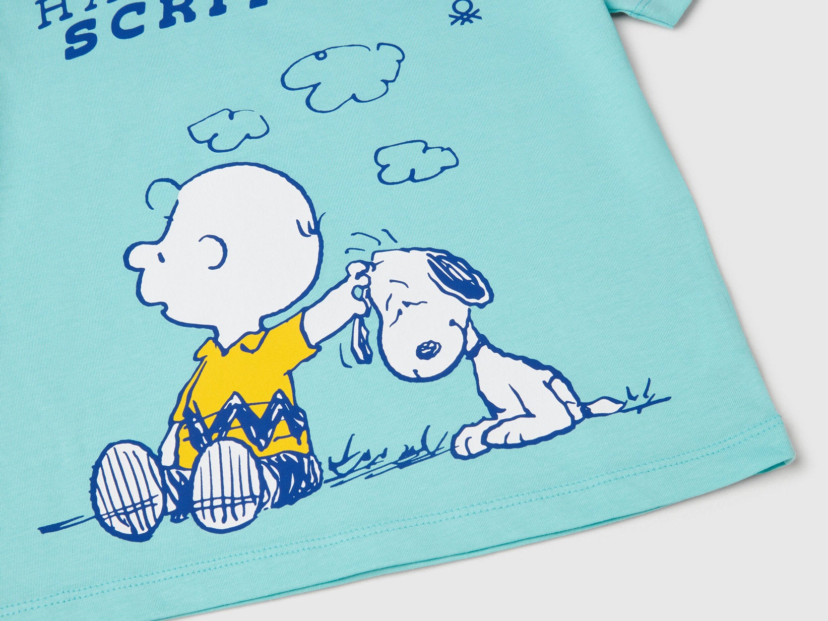 Benetton_T-Shirt with Snoopy ©Peanuts Print_3X1SG10IB_18T_03