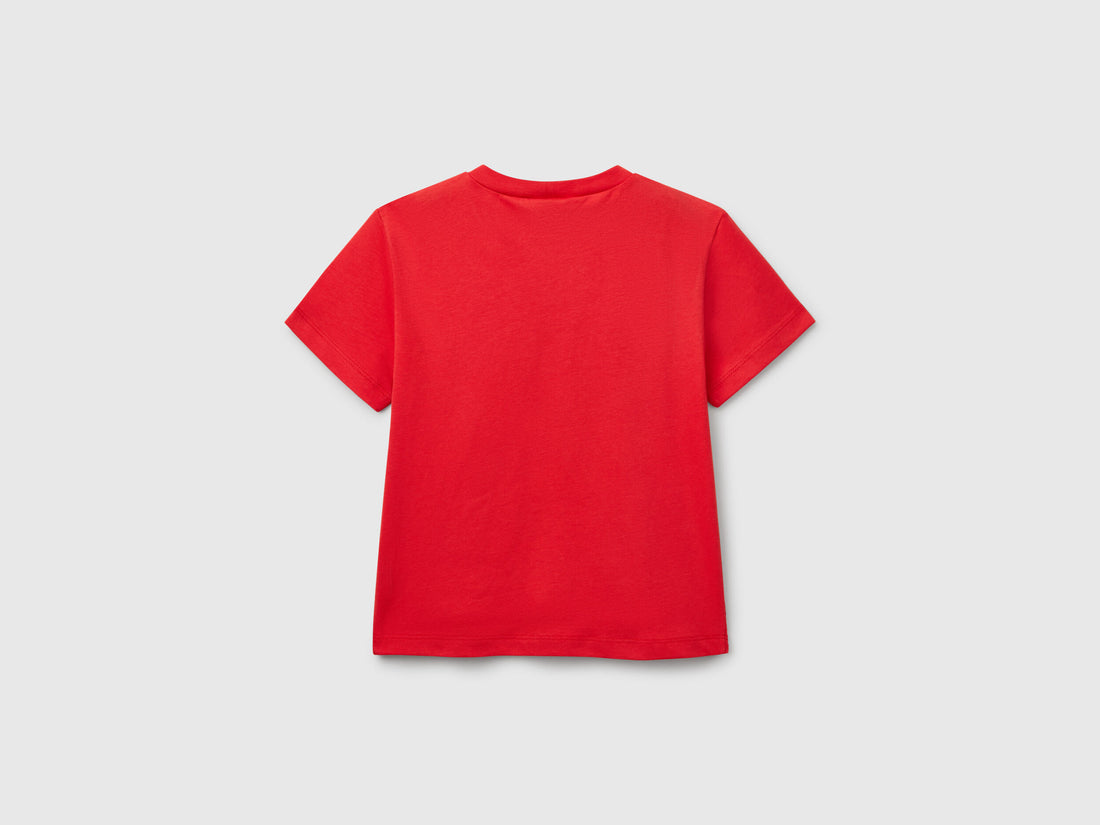 Benetton_T-Shirt with Snoopy ©Peanuts Print_3X1SG10IB_19Q_02