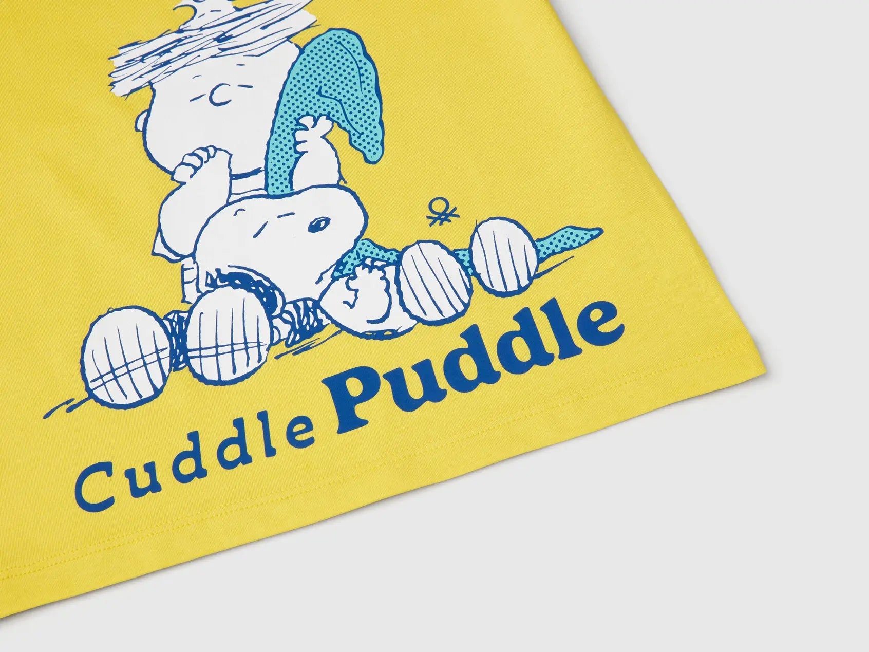 Benetton_T-Shirt with Snoopy ©Peanuts Print_3X1SG10IB_1T1_03