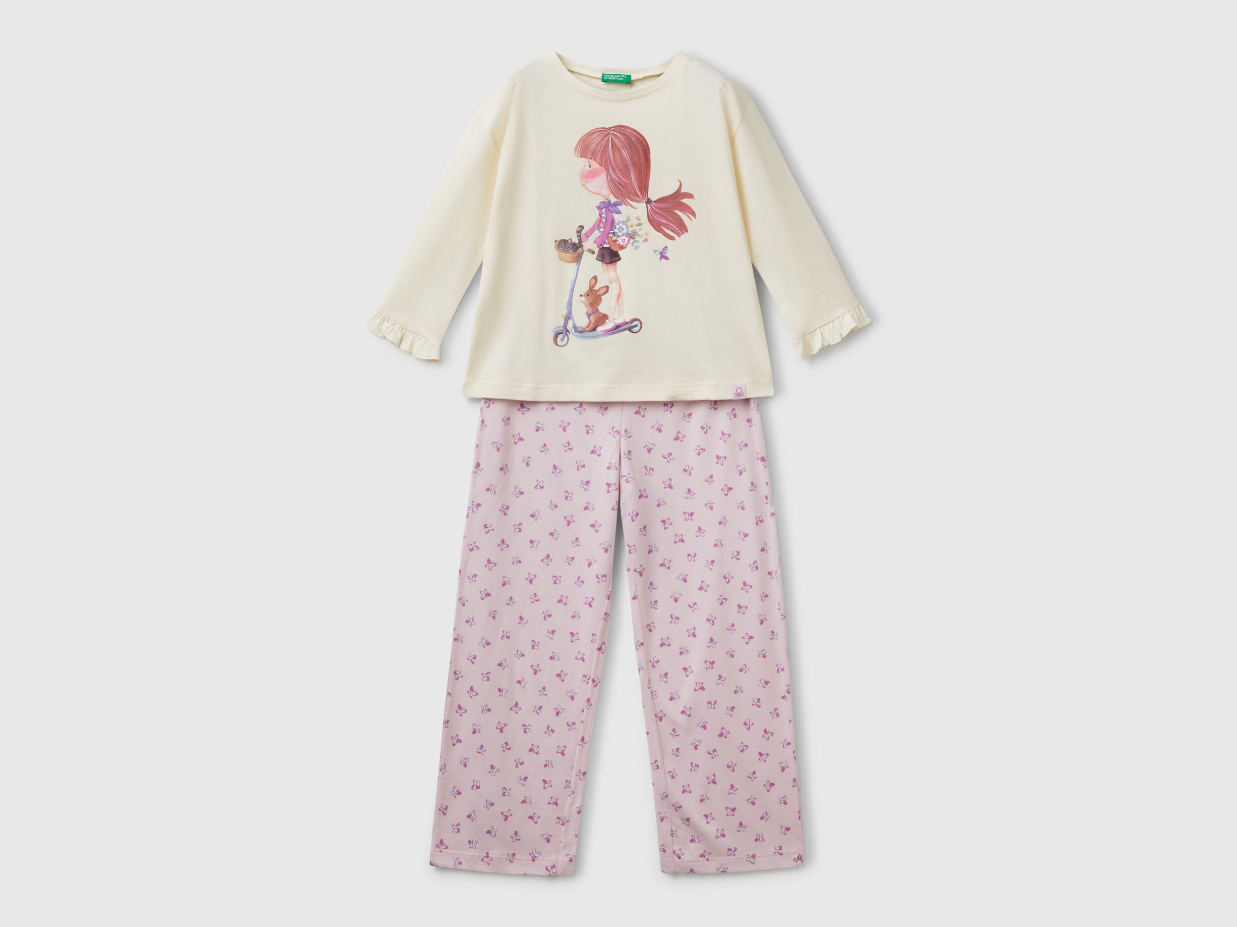 Benetton_Doll Print Pyjamas_3Y5E0P08B_0R2_01