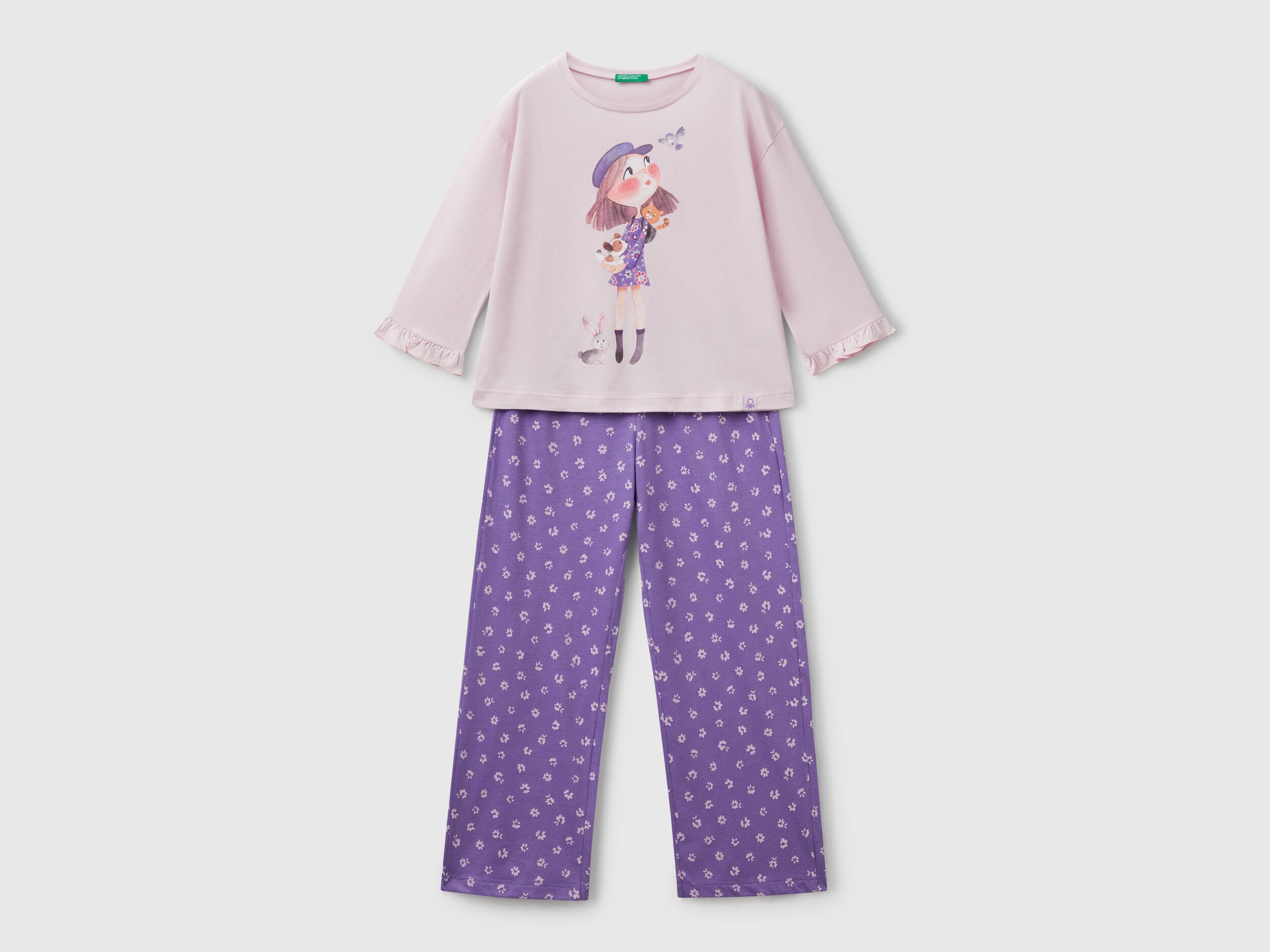 Benetton_Doll Print Pyjamas_3Y5E0P08B_24Z_01