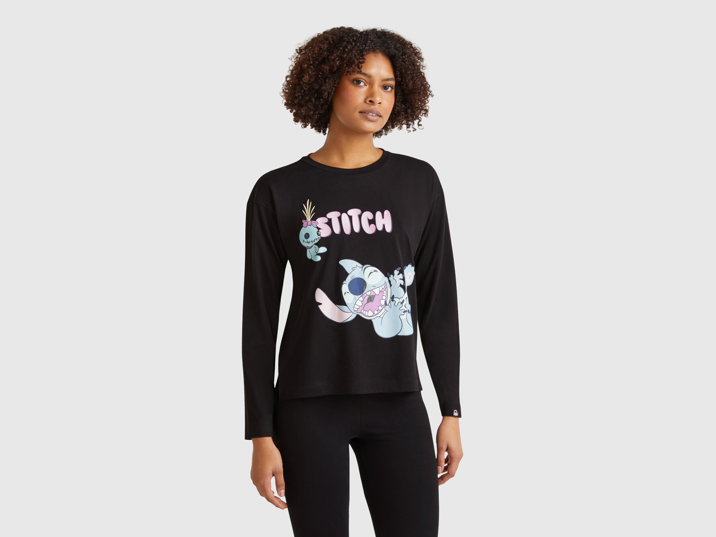 Benetton_Lilo & Stitch ©Disney Pyjama Top_3Y5E3M07D_100_01