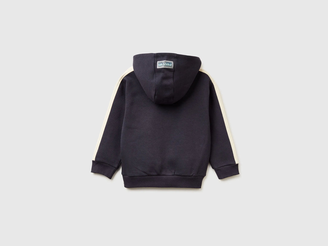 Benetton_Air Force Blue_Oversized Hoodie_3YBPG2018_0J8_02