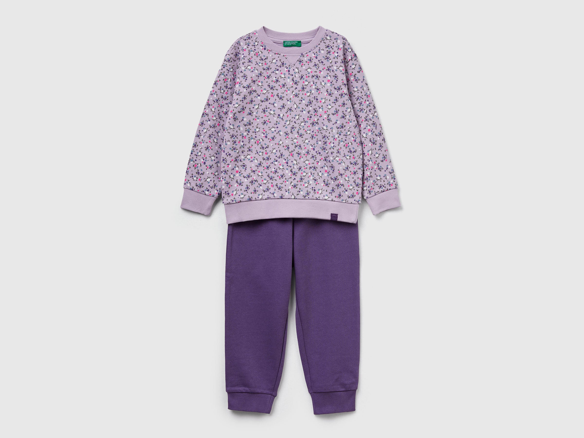 Benetton_Purple_Outfit with Floral Print_3YWXGK00R_62V_01