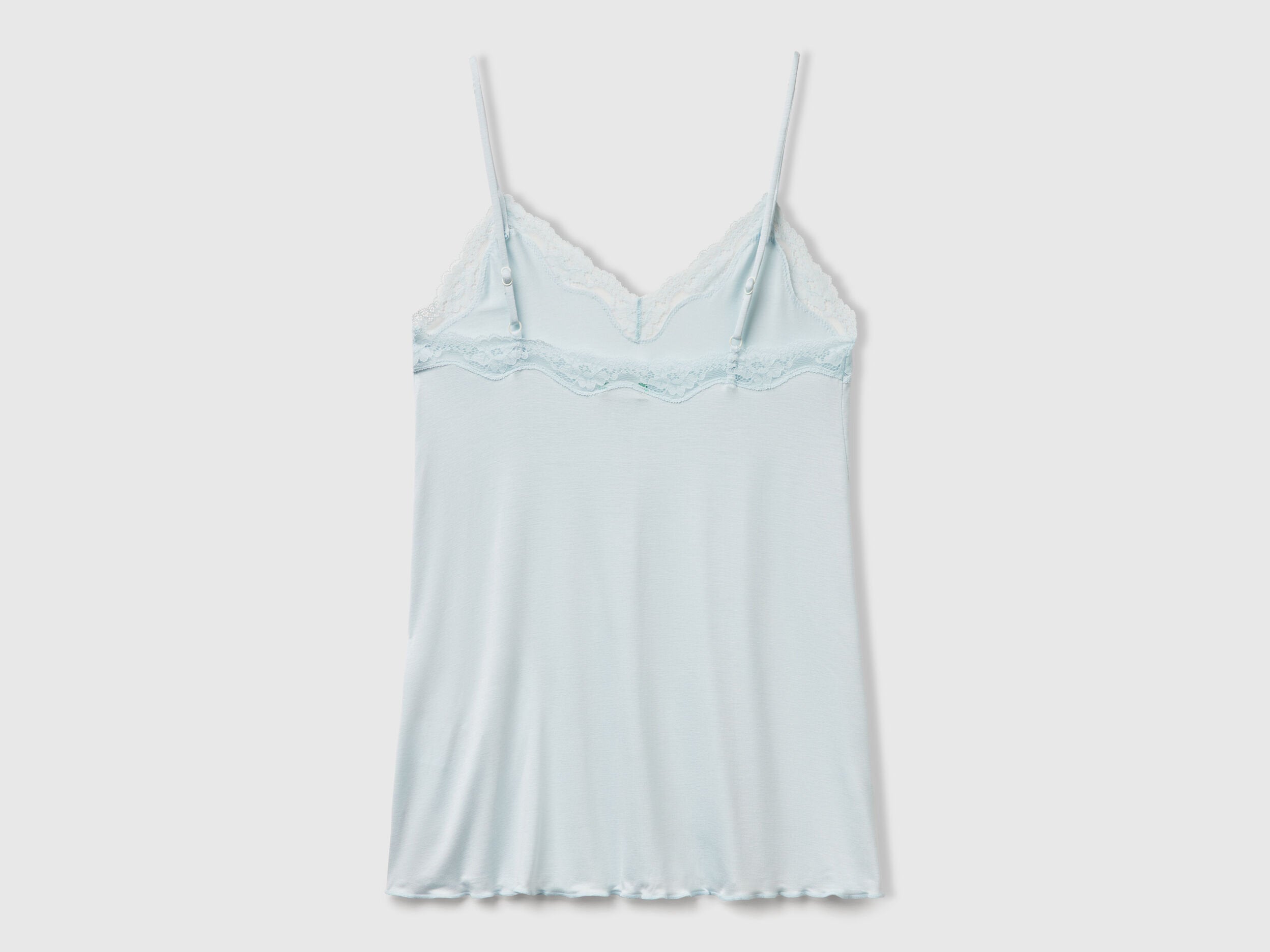 Benetton_Tank Top with Lace Edge_3Z123H00J_25G_05