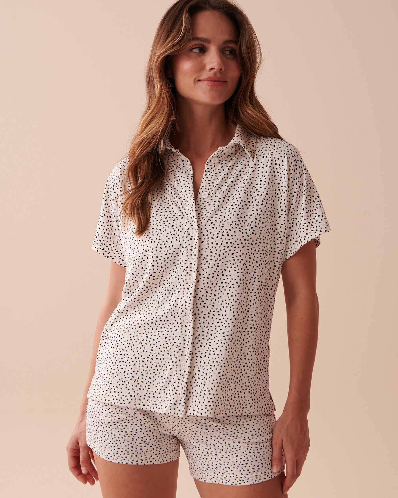 Peachy D Dalmatien Shirt Short Sleeve_40100532_P10355_01