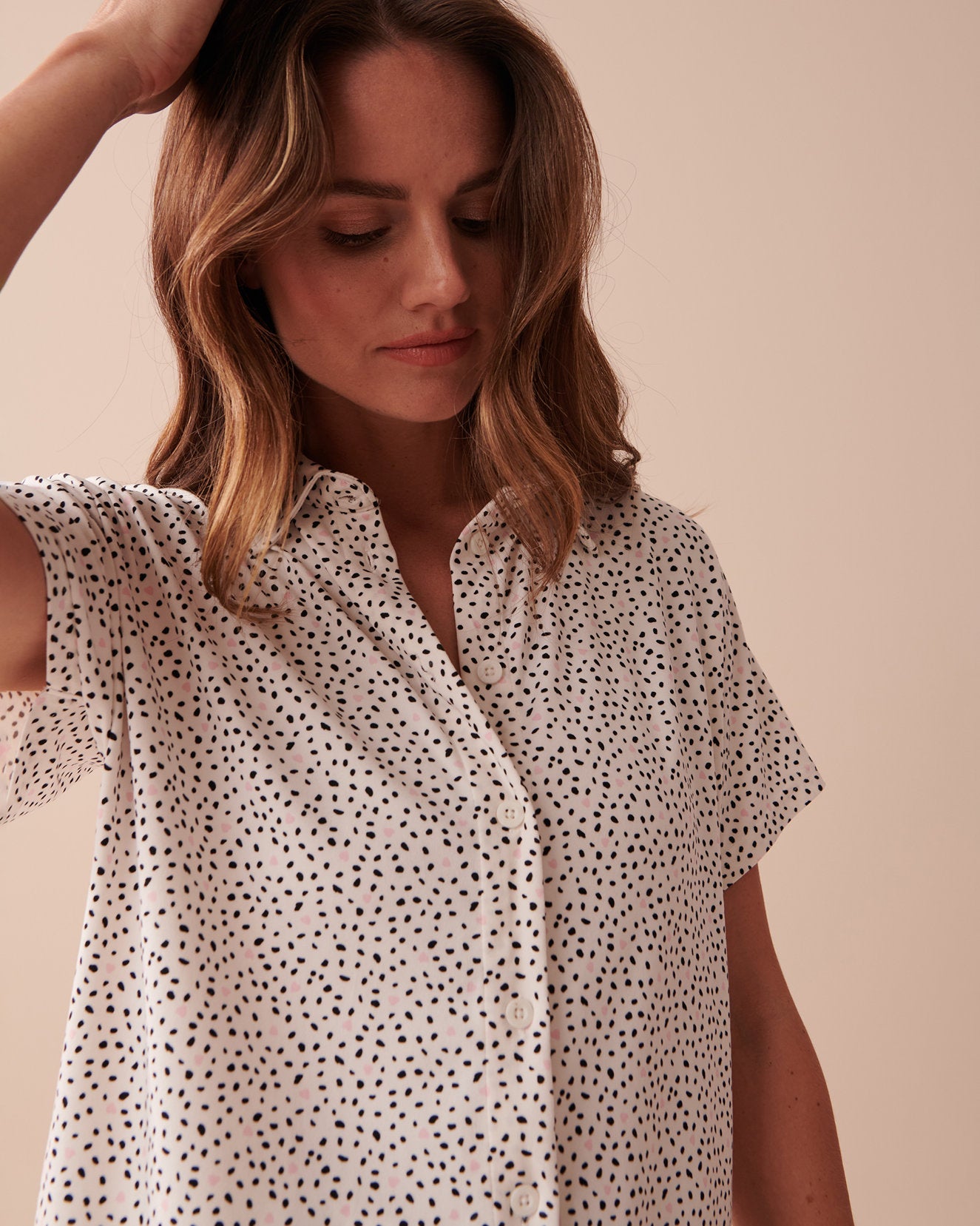 Peachy D Dalmatien Shirt Short Sleeve_40100532_P10355_03