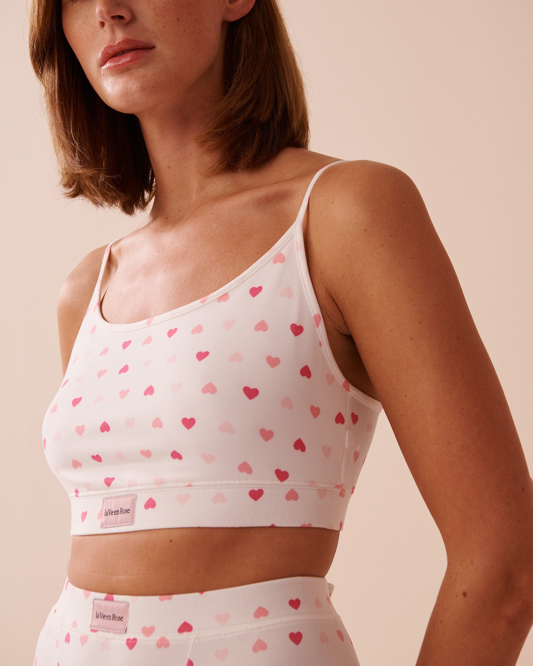 La Vie en Rose_Heart Print Super Soft Crop Cami_40100688_P10464_03