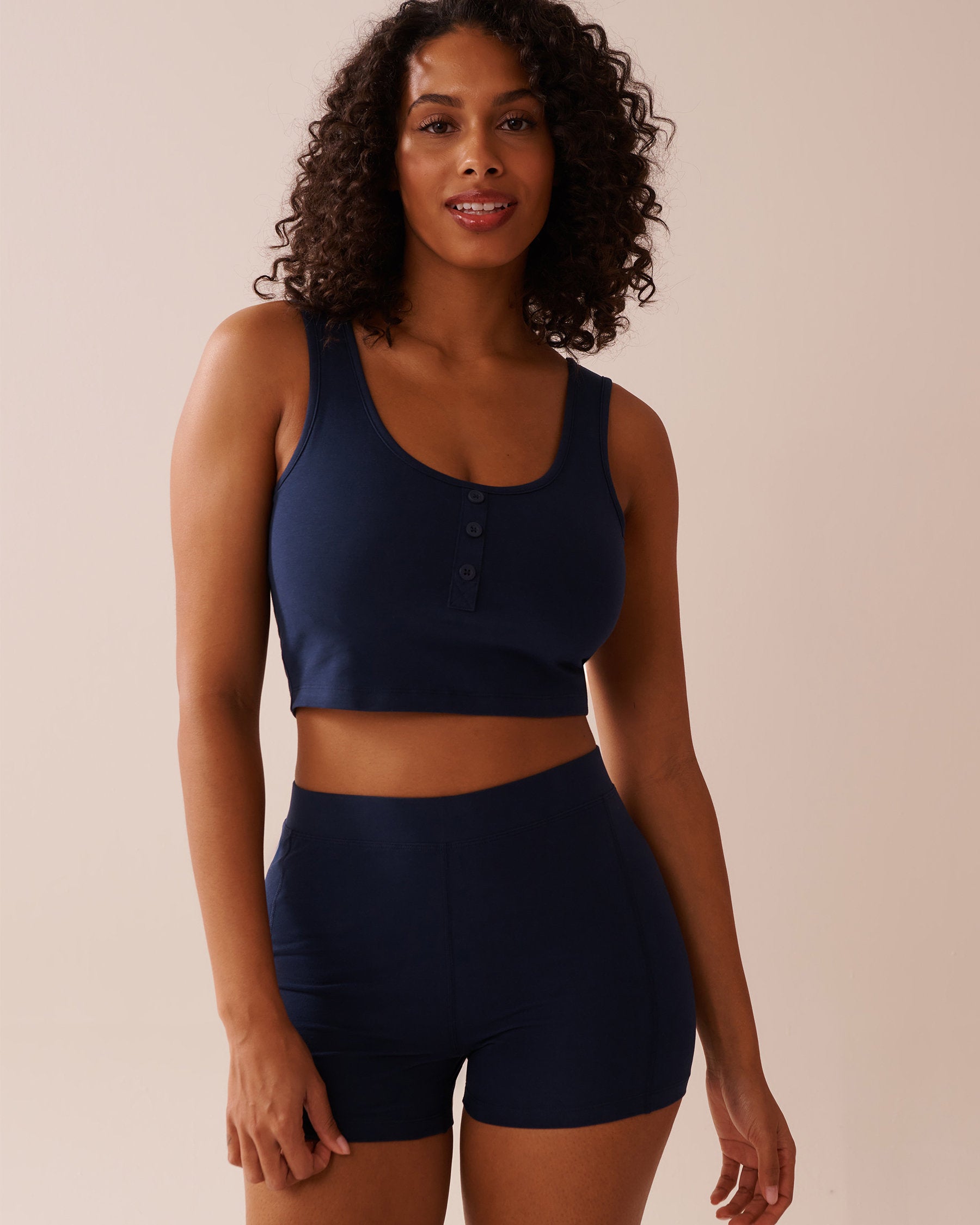 La Vie en Rose_Button Detail Cotton Crop Cami_40100695_40099_01