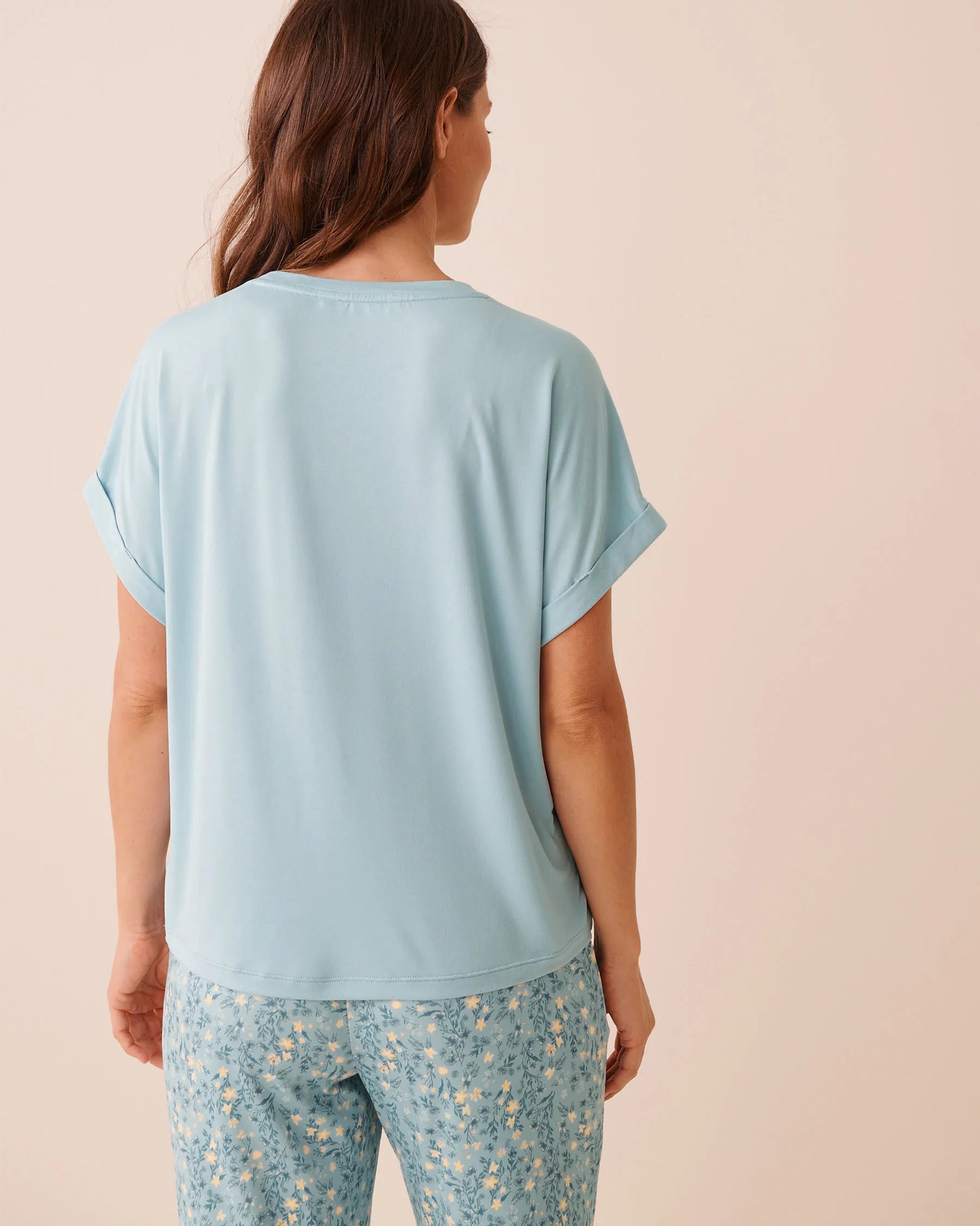 La Vie en Rose Stratosphere Women Brunch Print Super Soft T-shirt SKU: 40100845_40274 Image 02