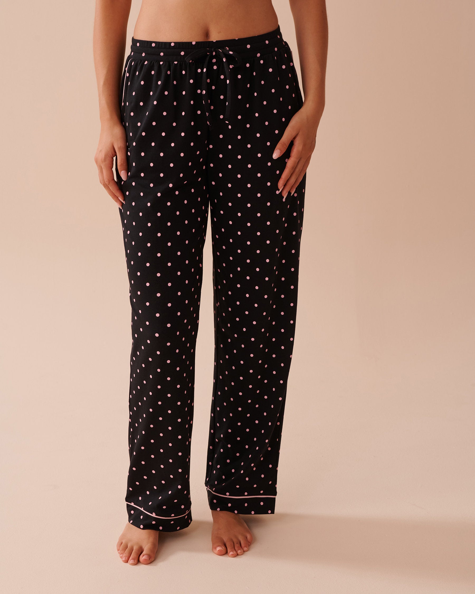 La Vie en Rose_Cotton Pajama Pants_40200664_P00403_01