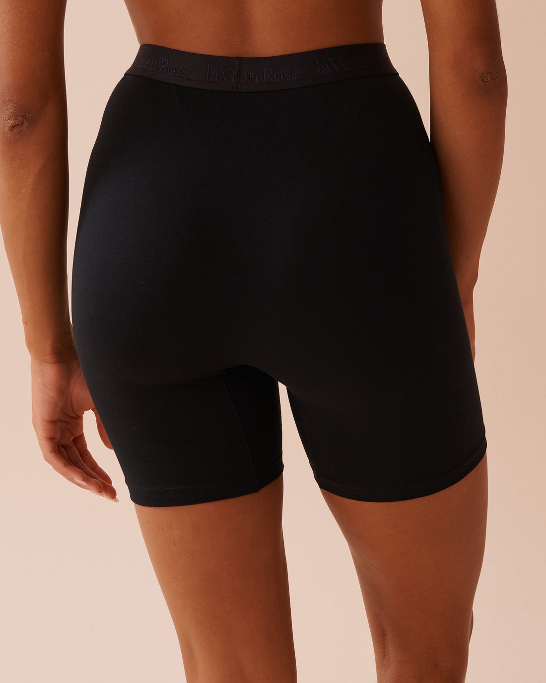 La Vie en Rose_Cotton Biker Style Pajama Shorts_40200665_00001_02