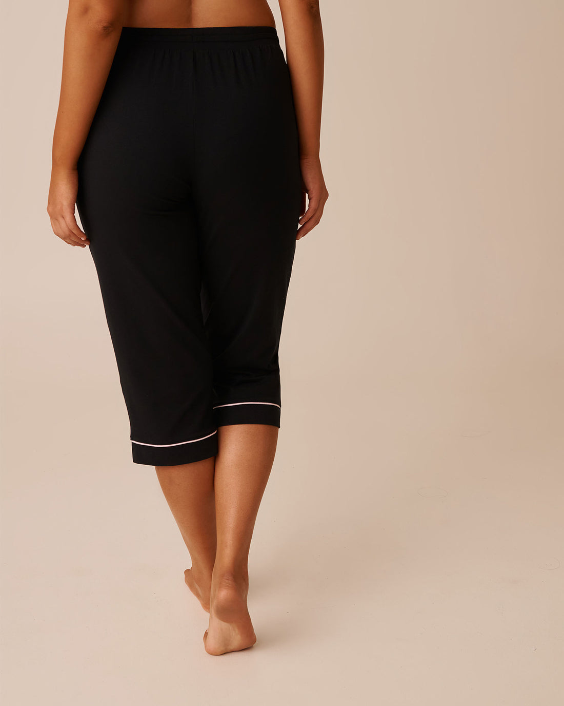 La Vie en Rose_Black Beauty_Cotton Pajama Capris_40200750_00001_02