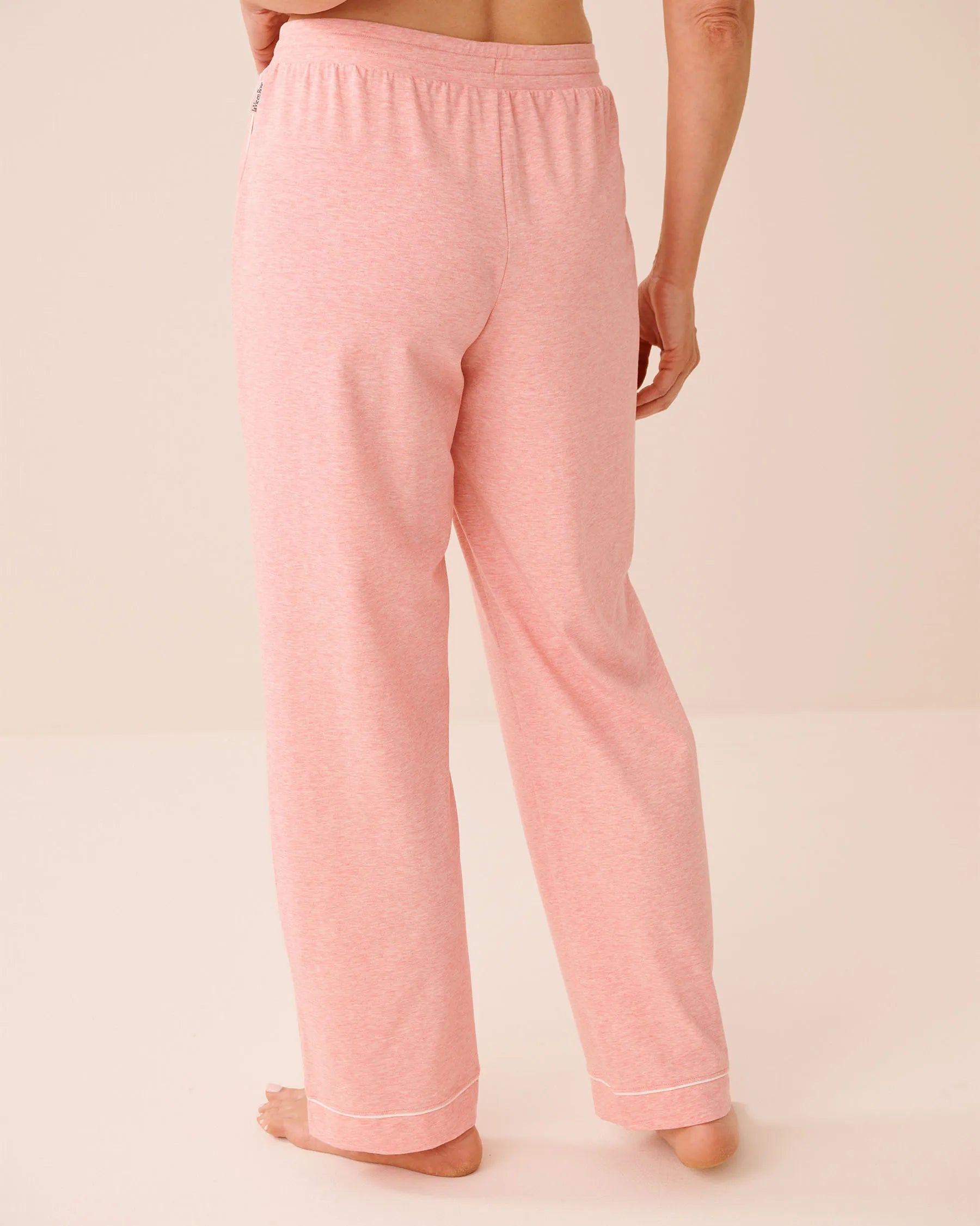 La Vie en Rose Pink Icing Mix Women Essential Breathable Cotton Pajama Pants SKU: 40200831_60233 Image 02