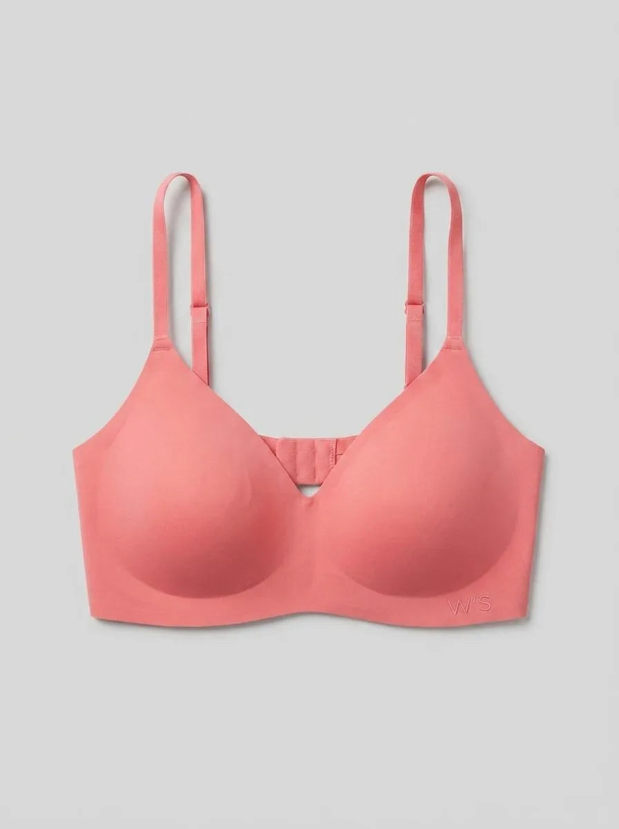 Women Secret Coral Women Coral Plain Clean Cut Triangular Top SKU: 4023945_63 Image 00