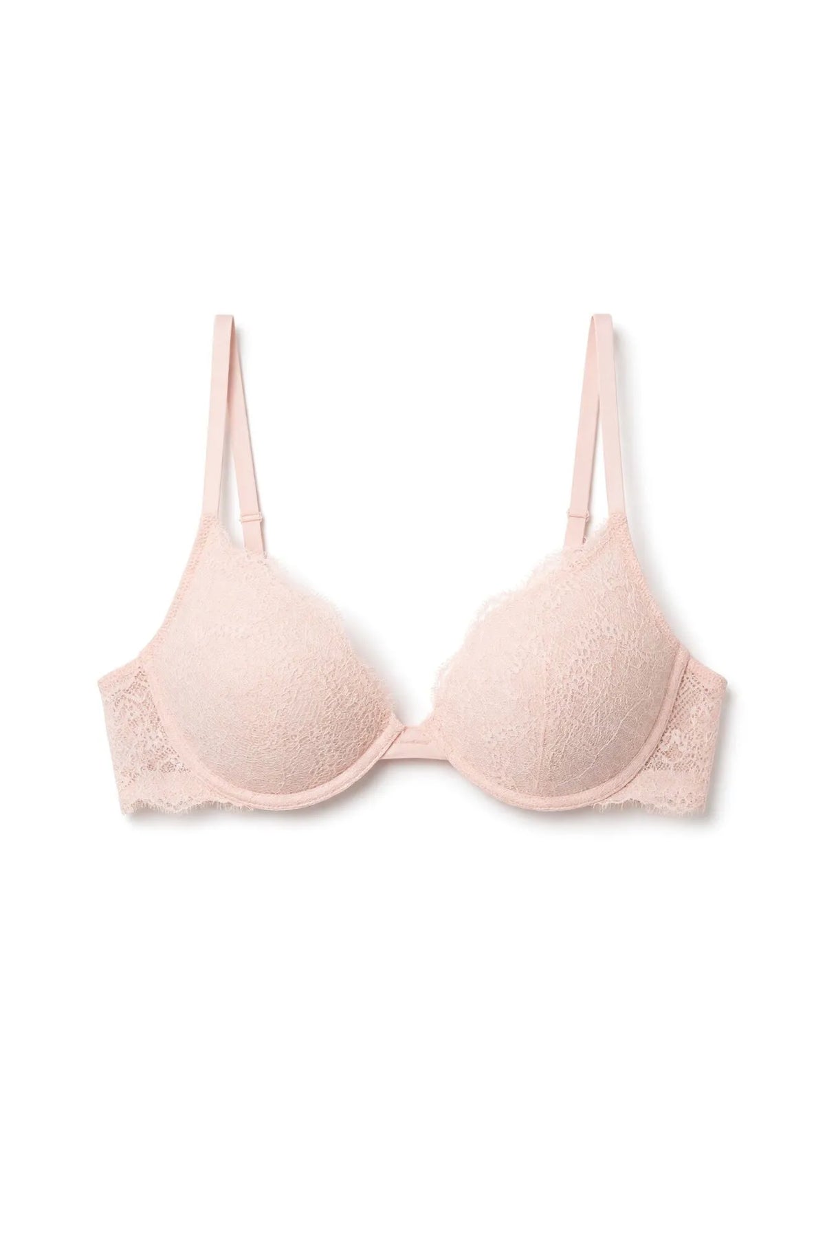 Women Secret Pink Women Pink Lace Push-Up Bra GORGEOUS in Different Cup Sizes SKU: 4024237_70 Image 06