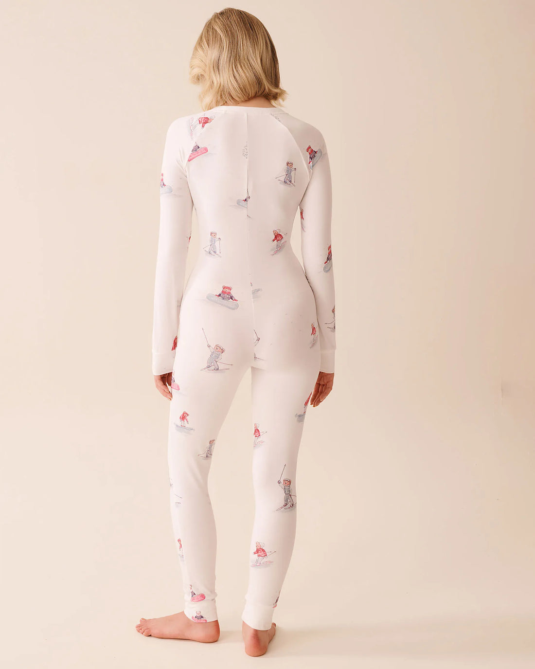 La Vie en Rose_Snow White Ski Placement_Apr�s-Ski Print Super Soft Long Sleeve Jumpsuit_40300063_P10549_02