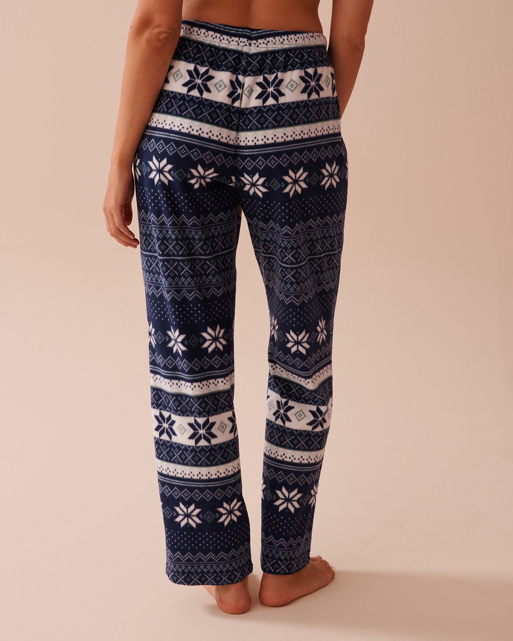 Deer Print Micropolar PJ Set_40400074_P40371_05