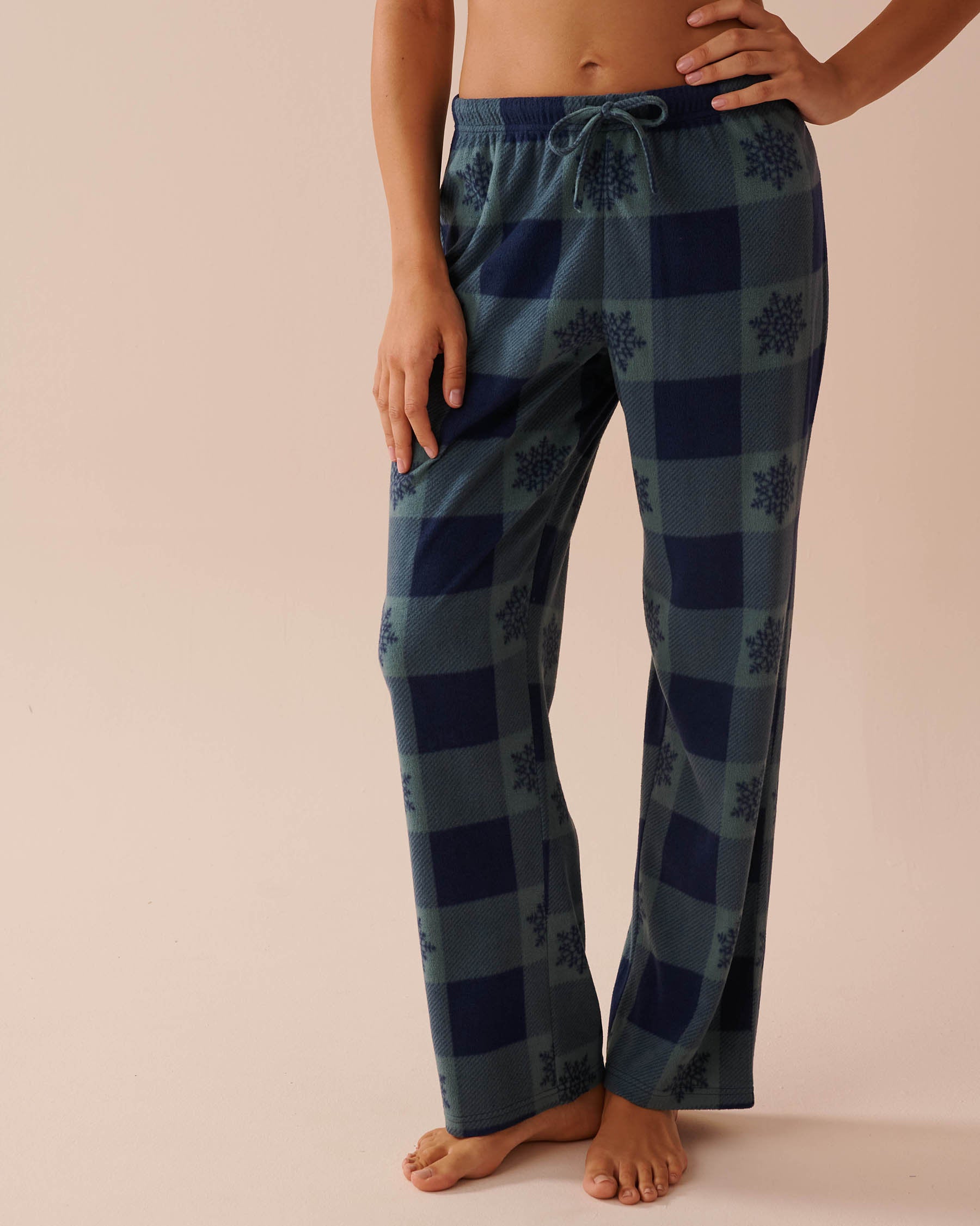 Deer Print Micropolar PJ Set_40400074_P40372_04