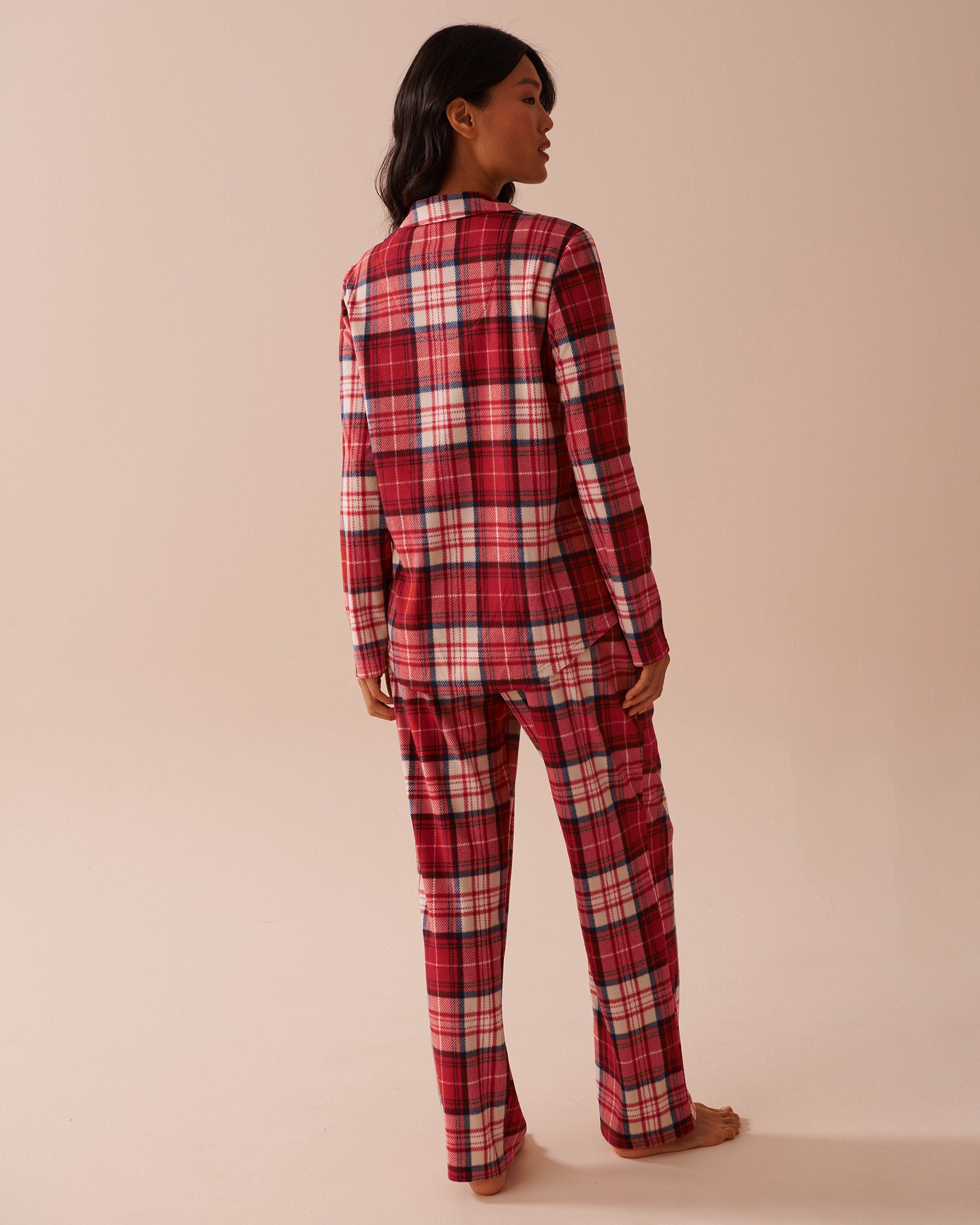 Deer Print Micropolar PJ Set_40400074_p60284_02
