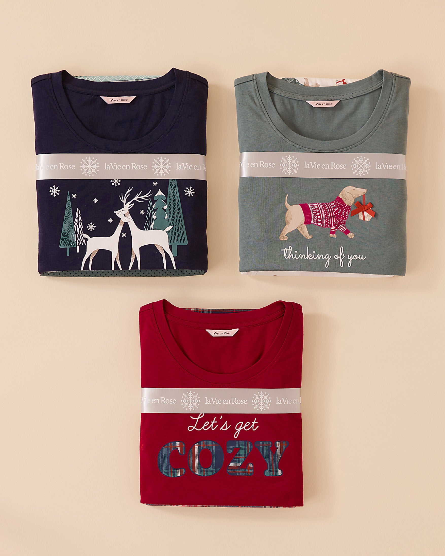 Blue Plaid Cotton PJ Set_40400075_P40376_06