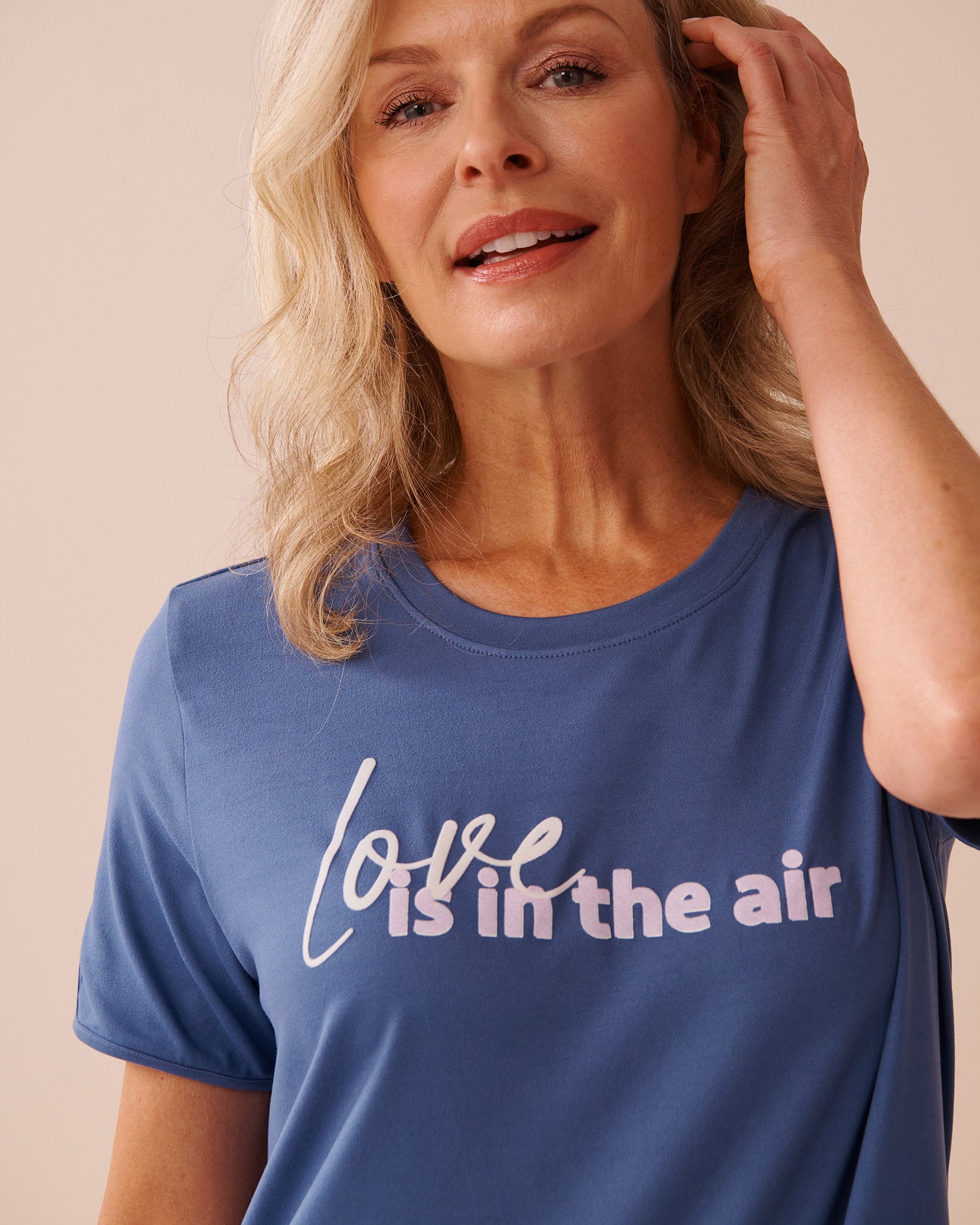 La Vie en Rose_Dog Print Super Soft Short Sleeve Sleepshirt_40500402_40170_05