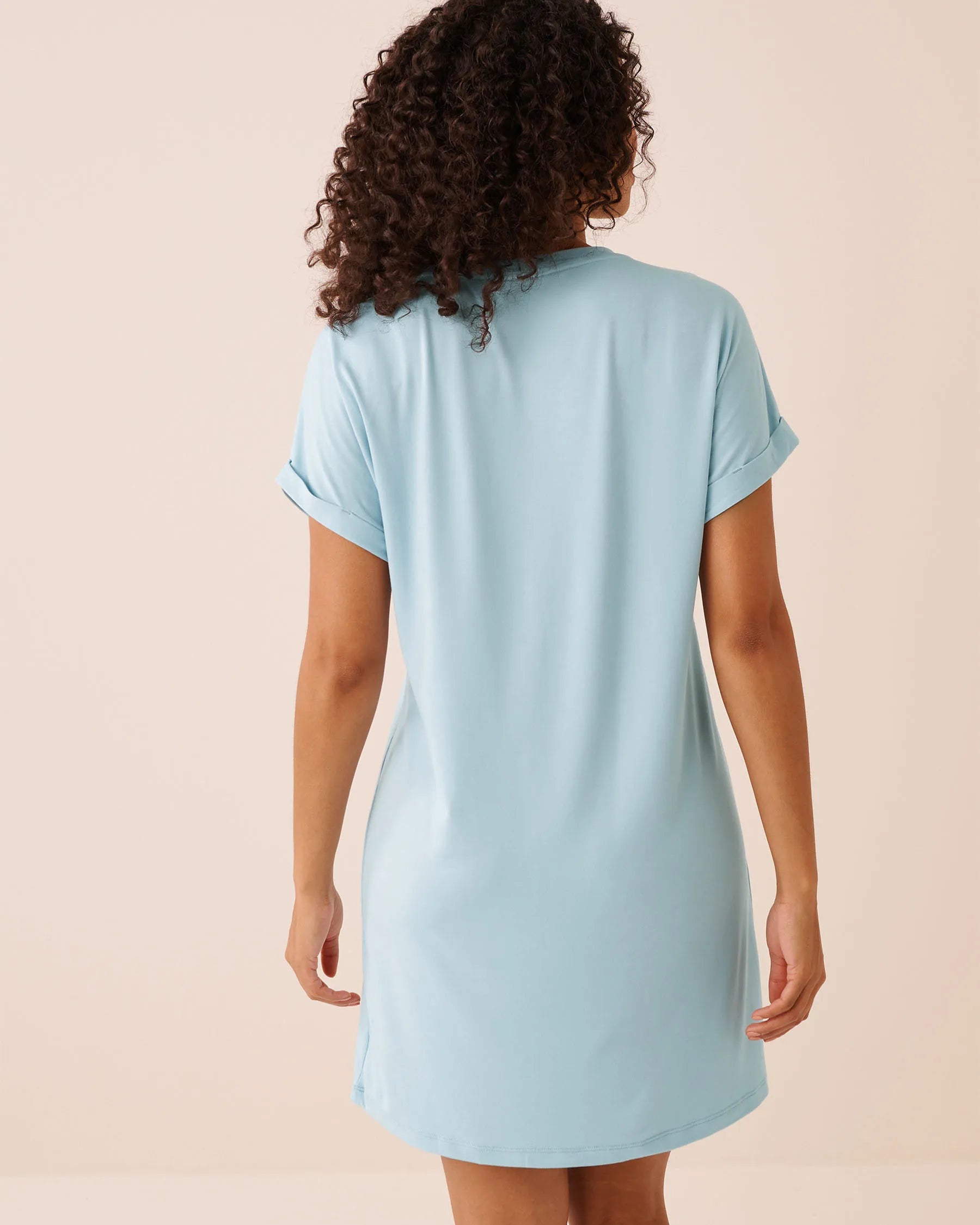 La Vie en Rose Stratosphere Women Brunch Print Super Soft Sleepshirt SKU: 40500484_40274 Image 02