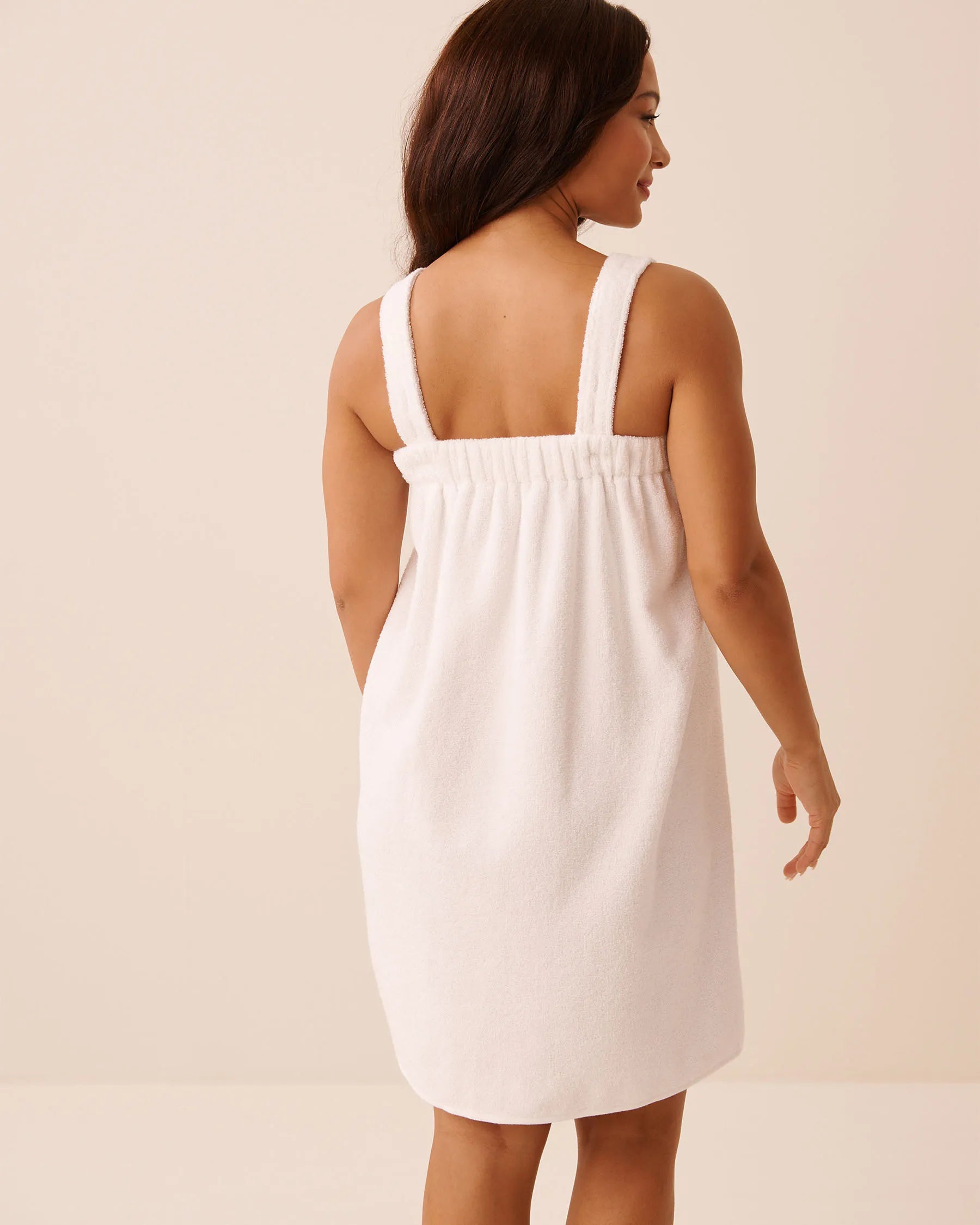 La Vie en Rose Snow White Women Terry Body Wrap & Hair Towel Set SKU: 40600229_10011 Image 06