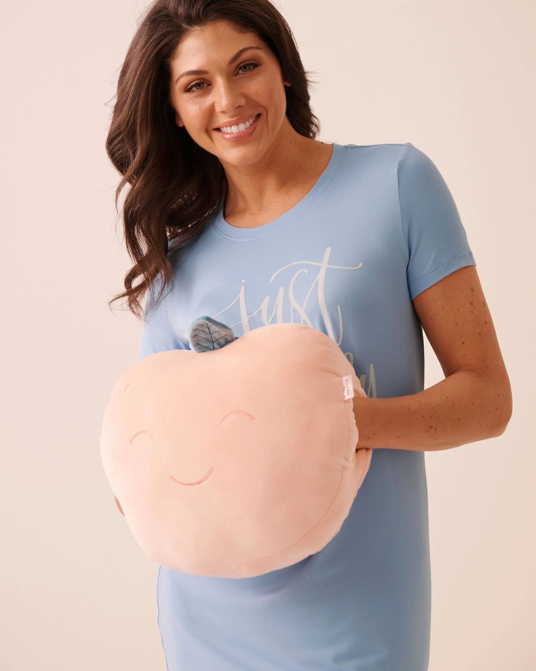 La Vie en Rose Peach Melba Women Peach Hand Warmer Pillow SKU: 40700471_70099 Image 02