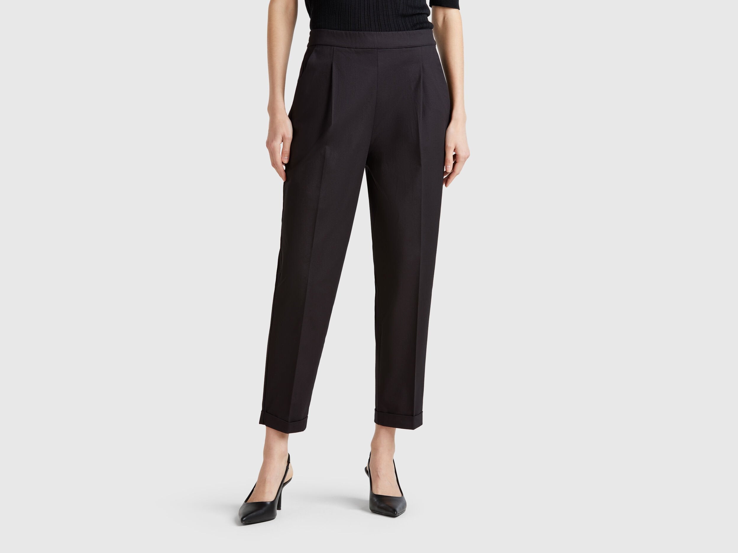 Benetton_Stretch Cotton Trousers_40FADF092_100_02