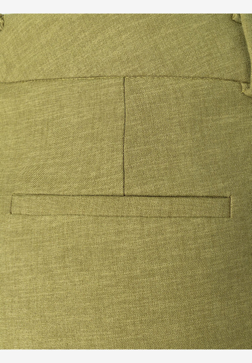 Soft Moss Green Hedy Suit Pants_05