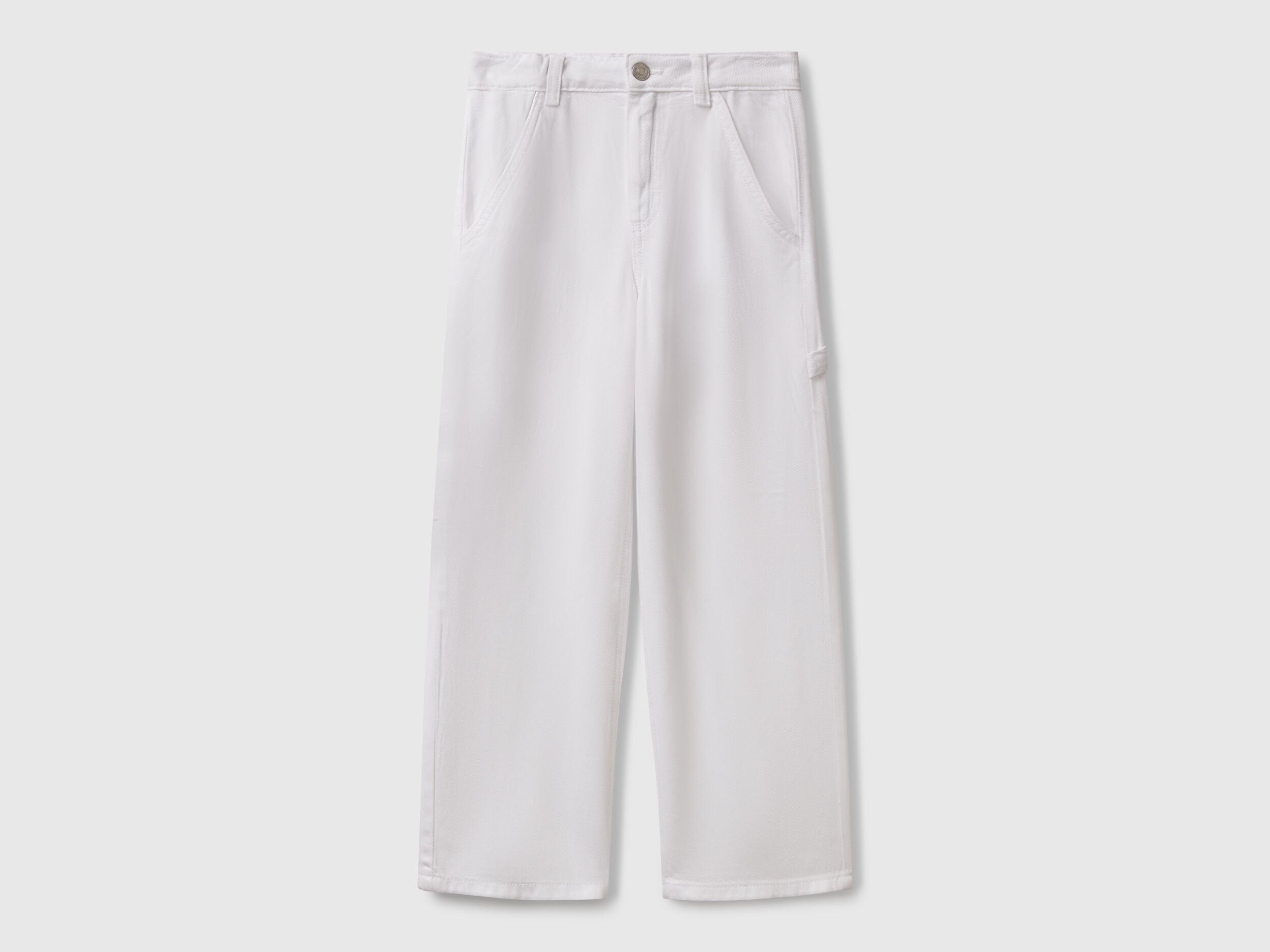 Benetton_Flowy Worker Style Trousers_41AQCE03W_701_01