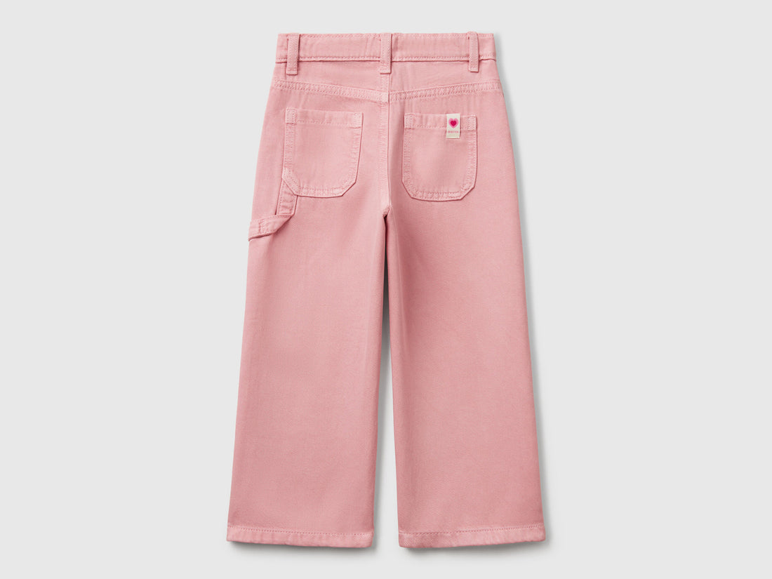 Benetton_Flowy Trousers with Tapered Leg_41AQGE02H_69J_02